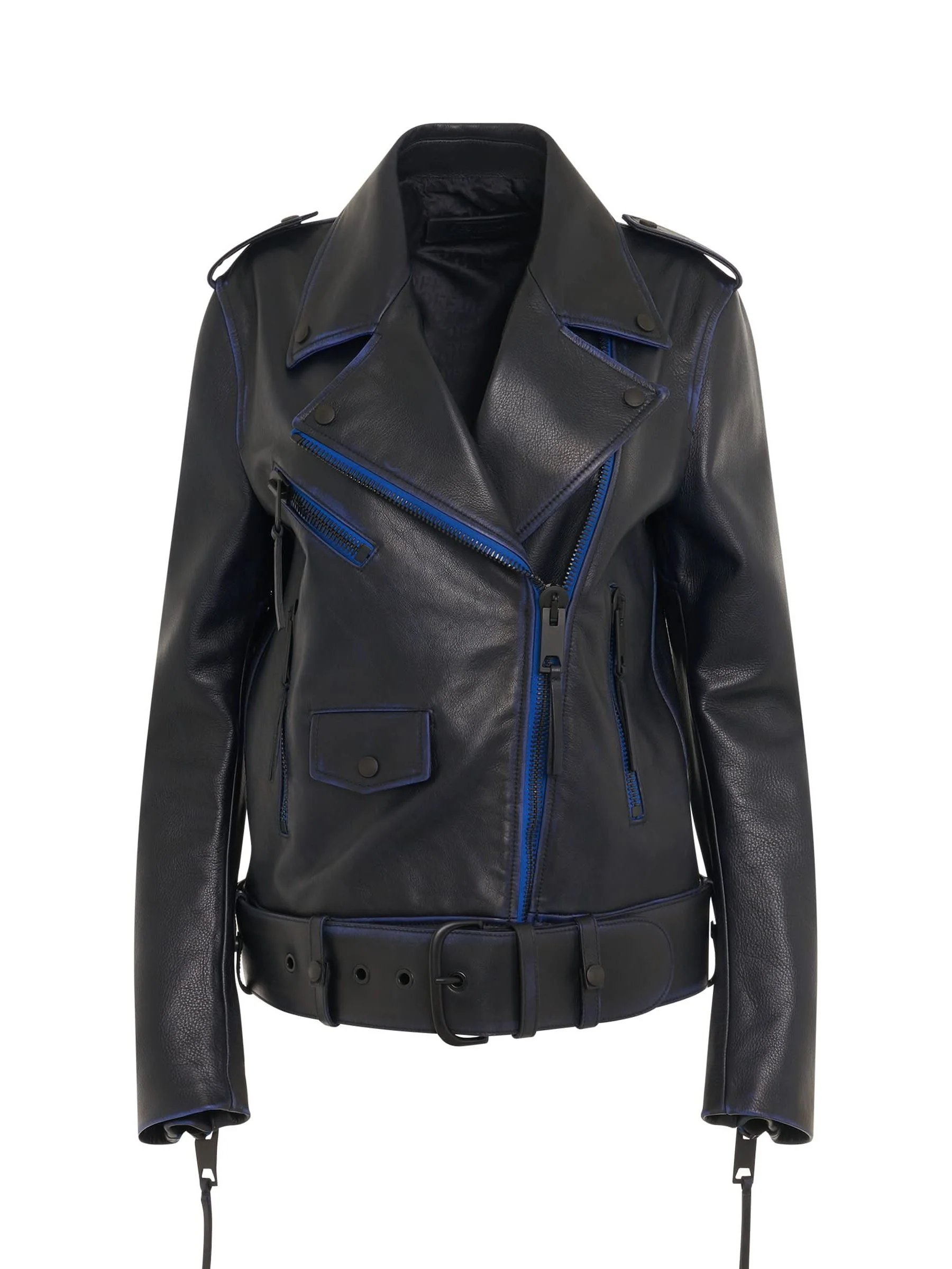 Vintage Oversize Leather Biker Jacket