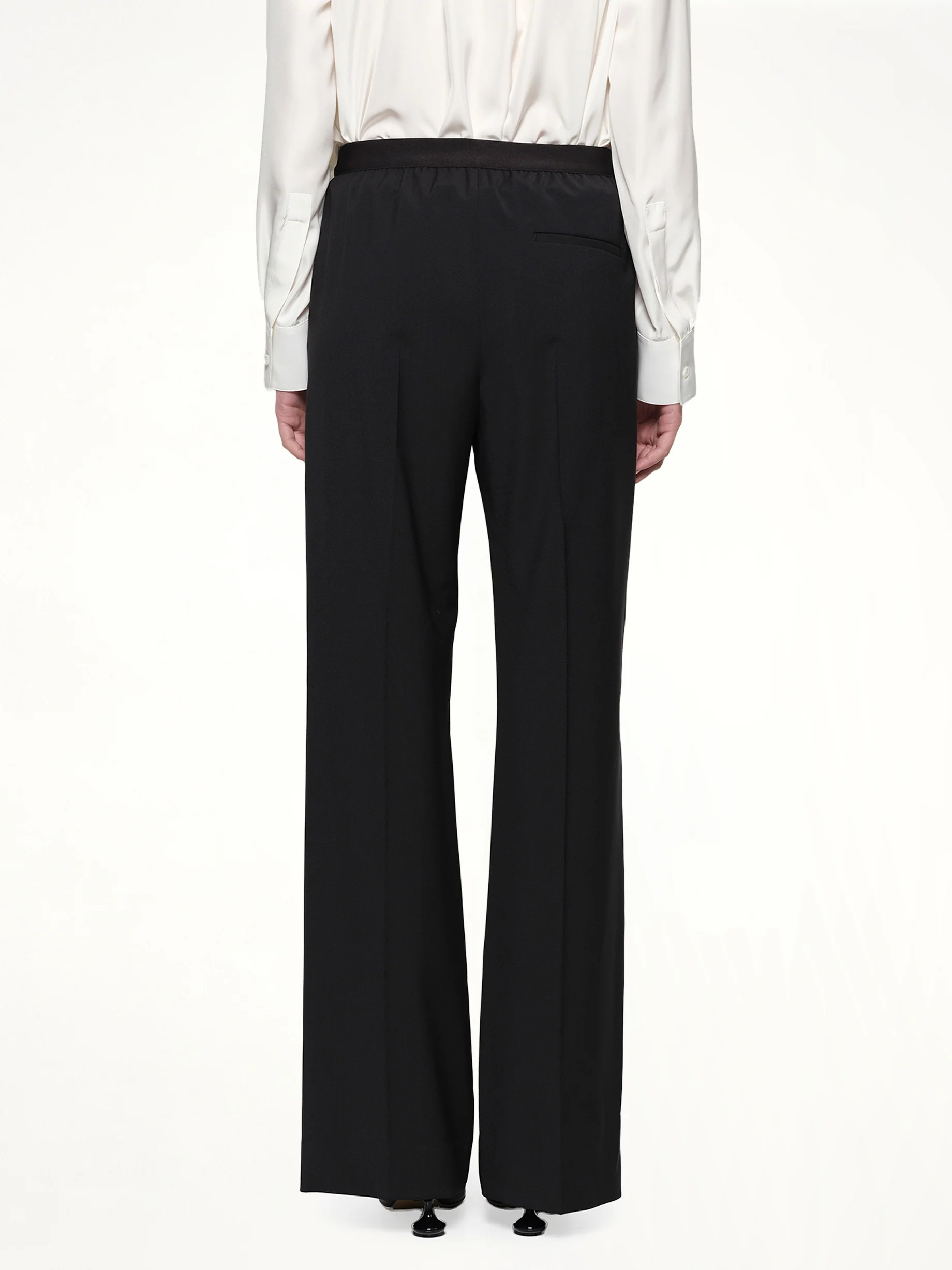 Waistband Trouser in Black - Image 5