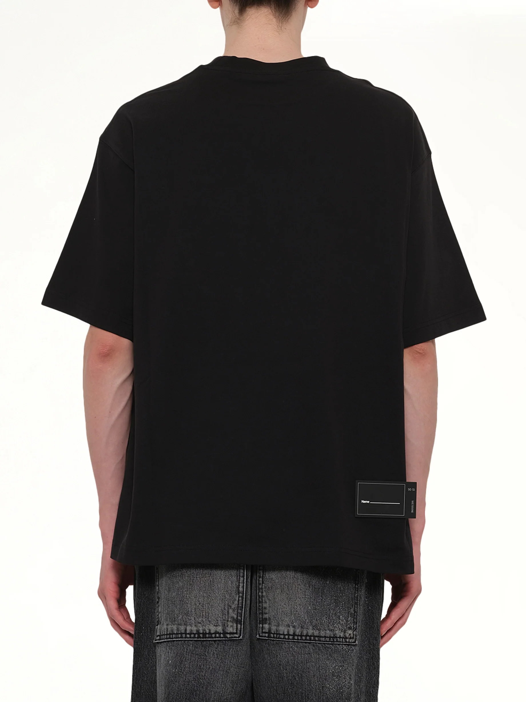 Wapen Logo T-Shirt in Black - Image 5