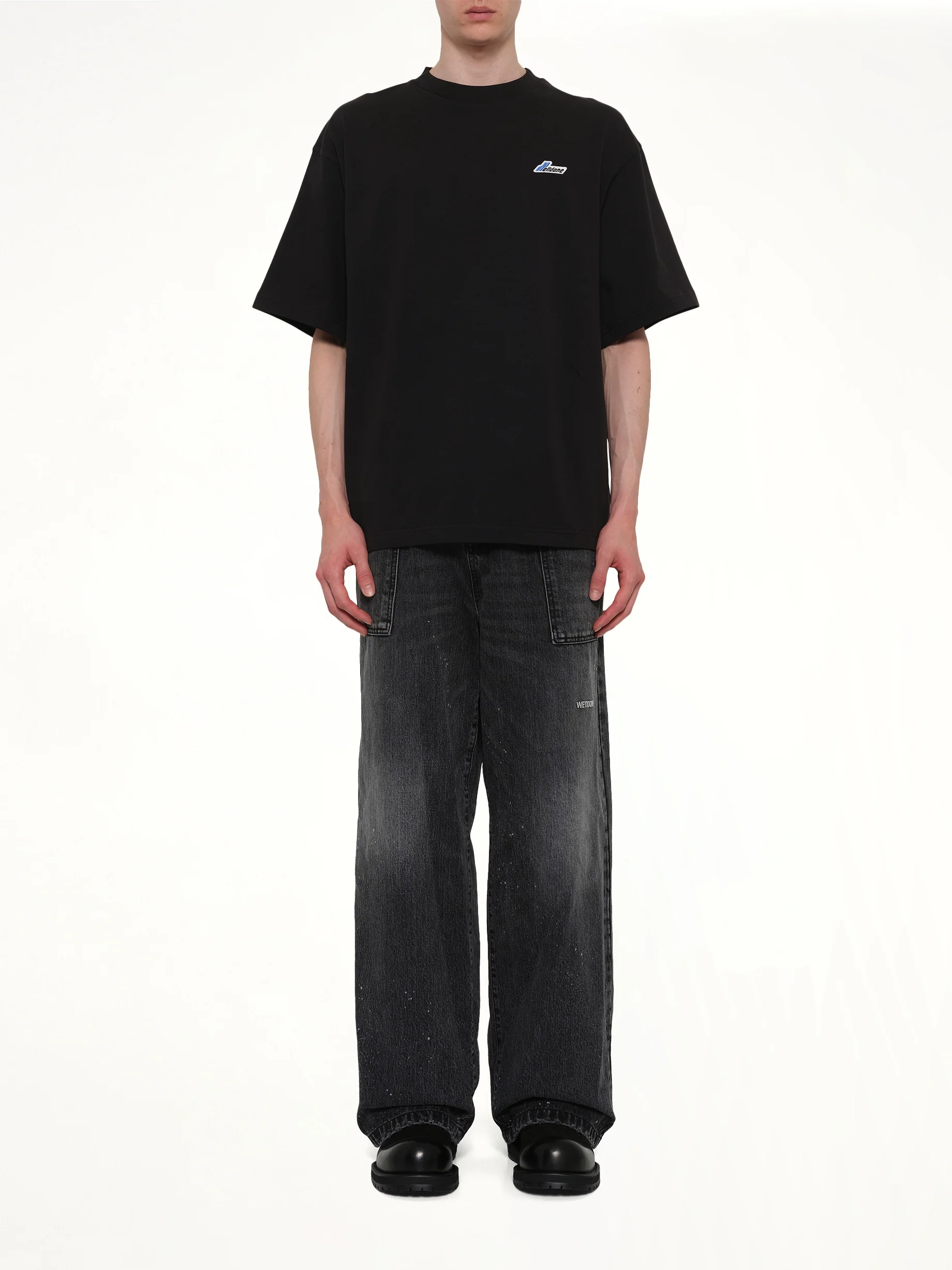 Wapen Logo T-Shirt in Black - Image 7