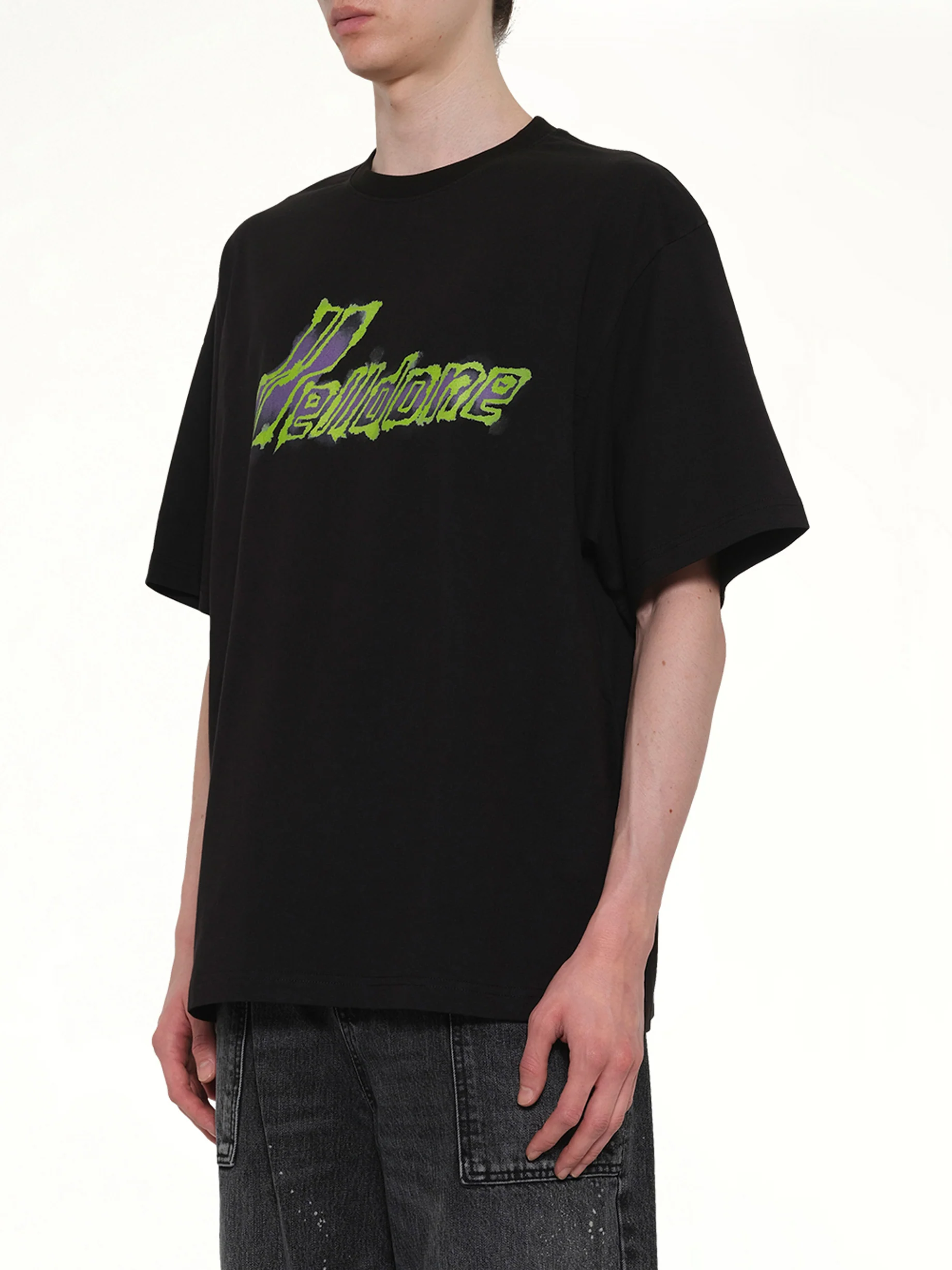 Watercolor T-Shirt in Black - Image 3
