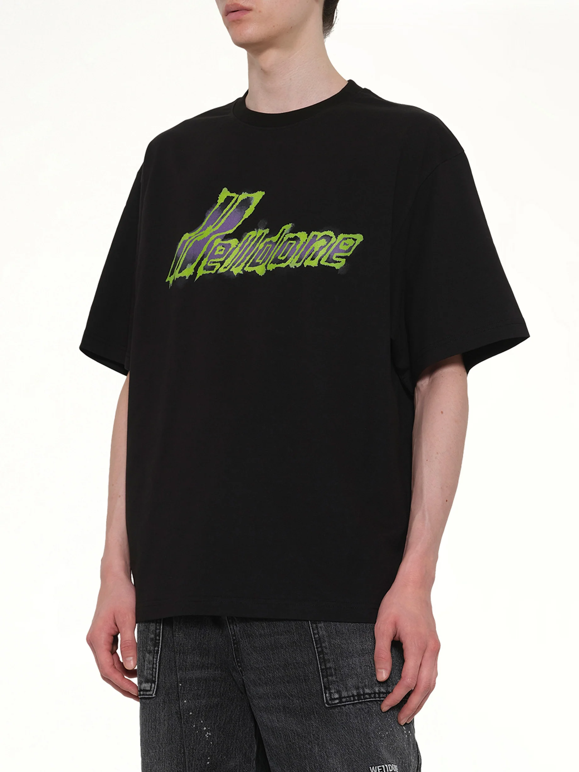 Watercolor T-Shirt in Black - Image 6