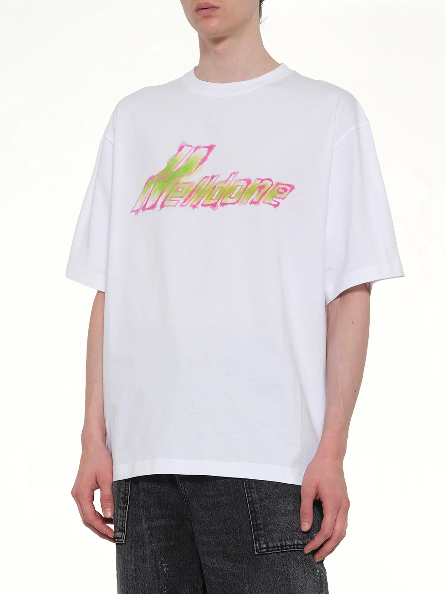 Watercolor T-Shirt in White - Image 6