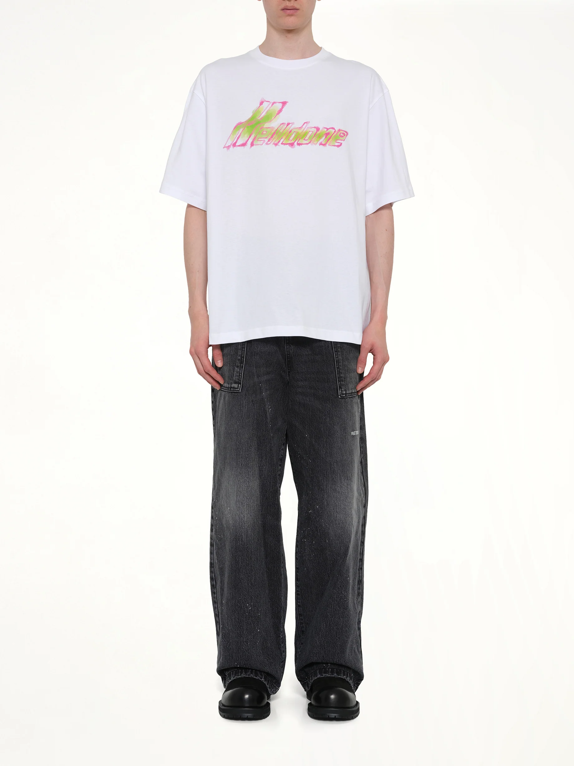 Watercolor T-Shirt in White - Image 7