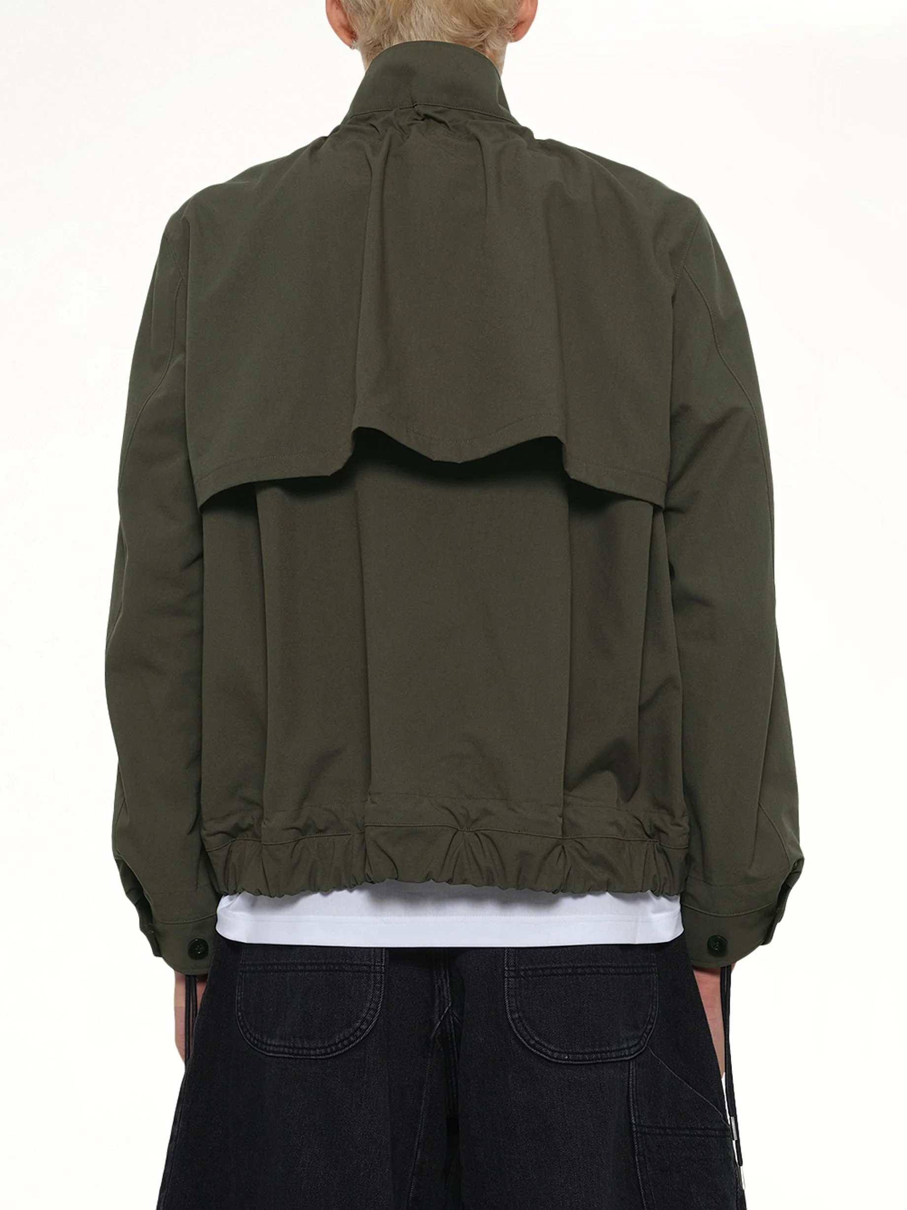 Weathercloth Blouson in Khaki - Image 5