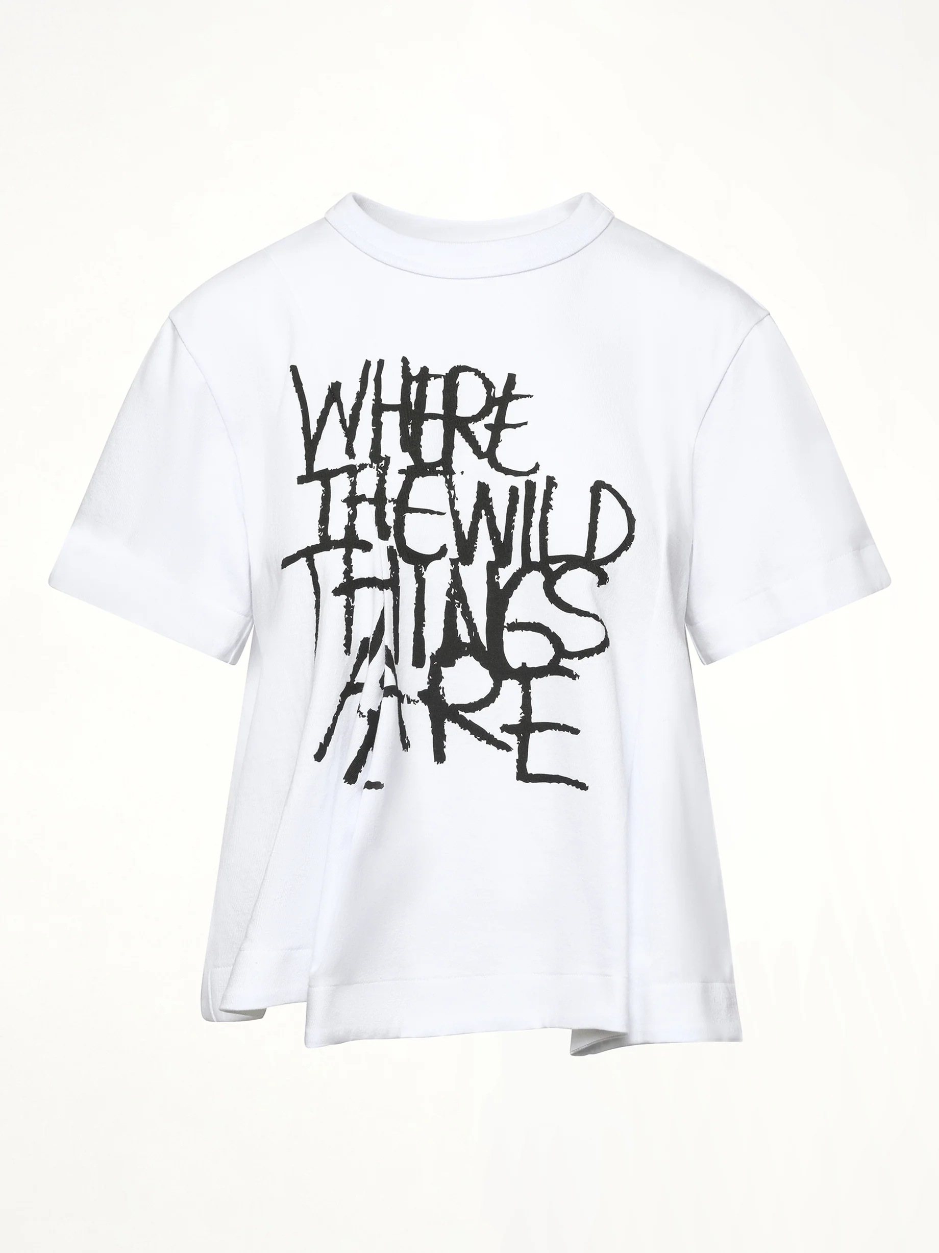 WHERE THE WILD THINGS ARE Cotton Jersey T-Shirt in White - Image 2