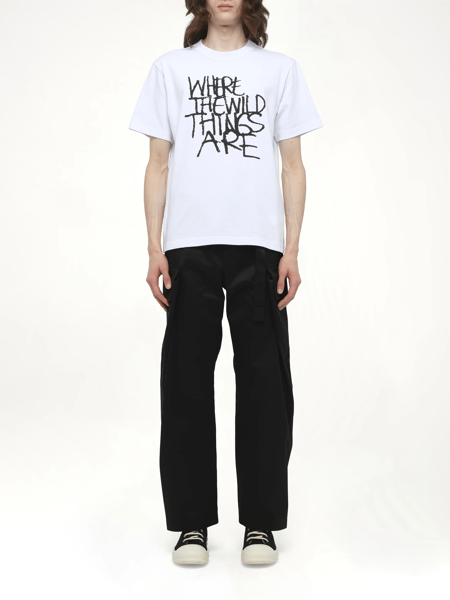 WHERE THE WILD THINGS ARE Logo T-Shirt in White - Image 7