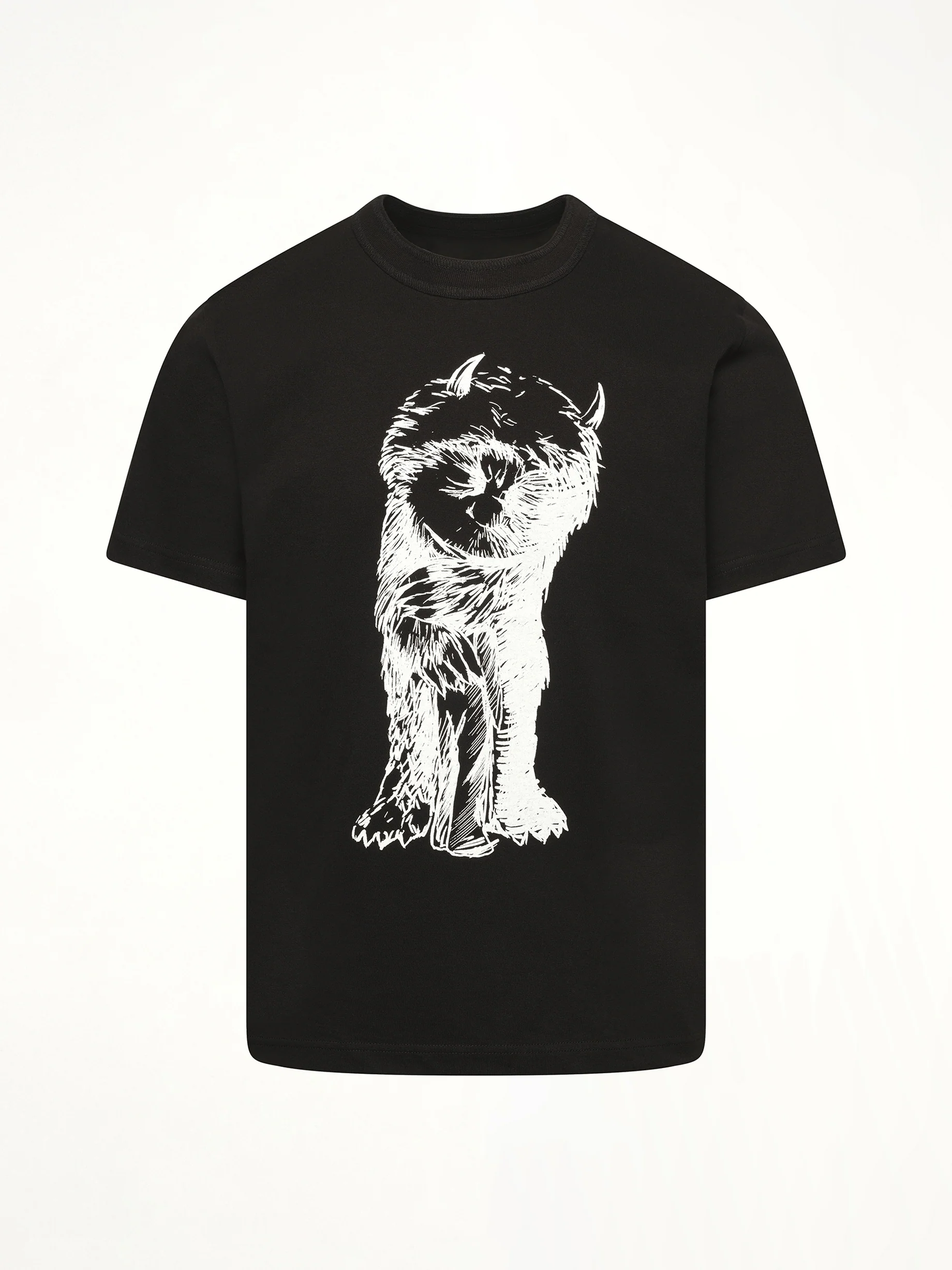 WHERE THE WILD THINGS ARE Monster T-Shirt in Black - Image 2