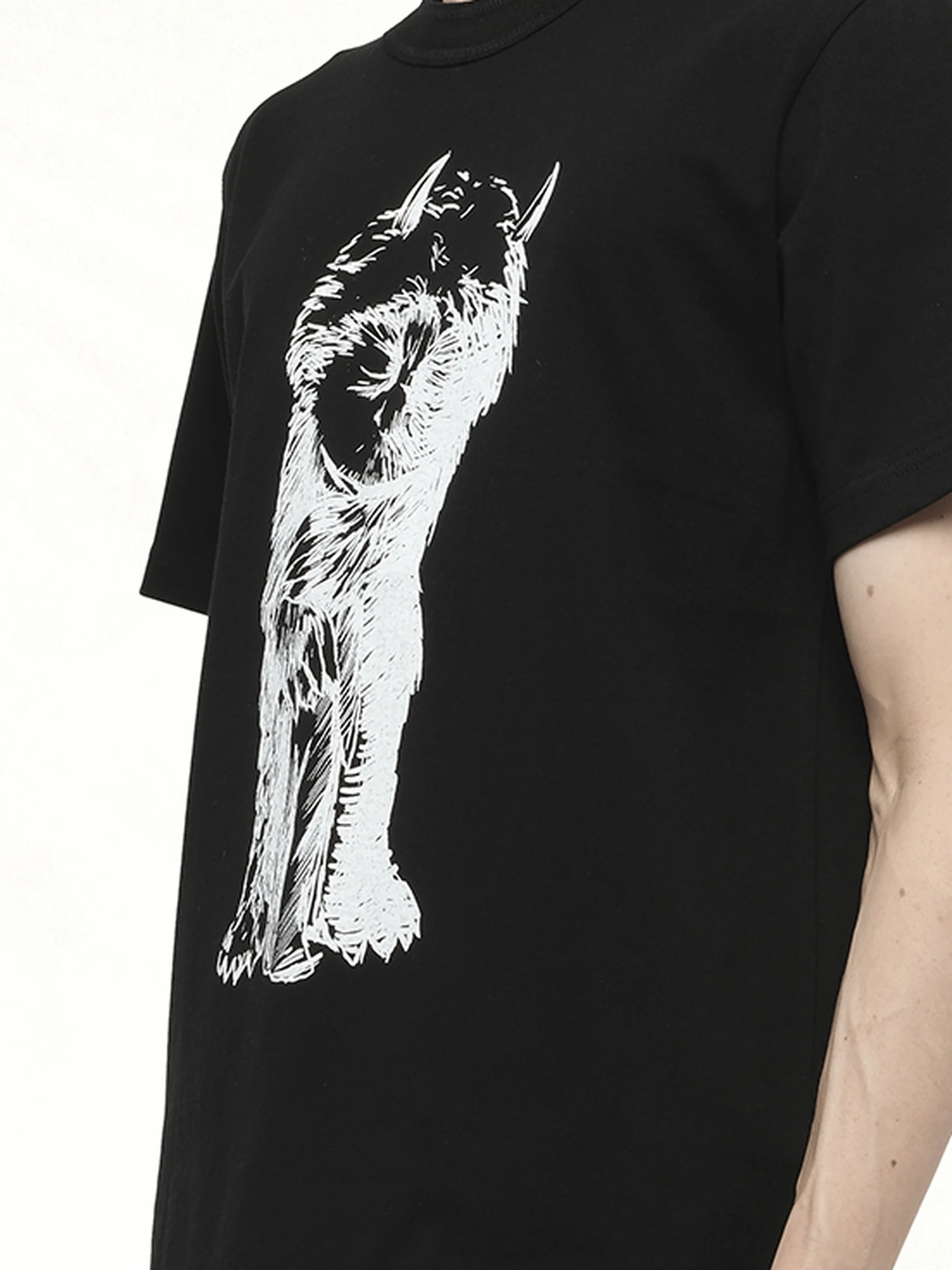 WHERE THE WILD THINGS ARE Monster T-Shirt in Black - Image 3