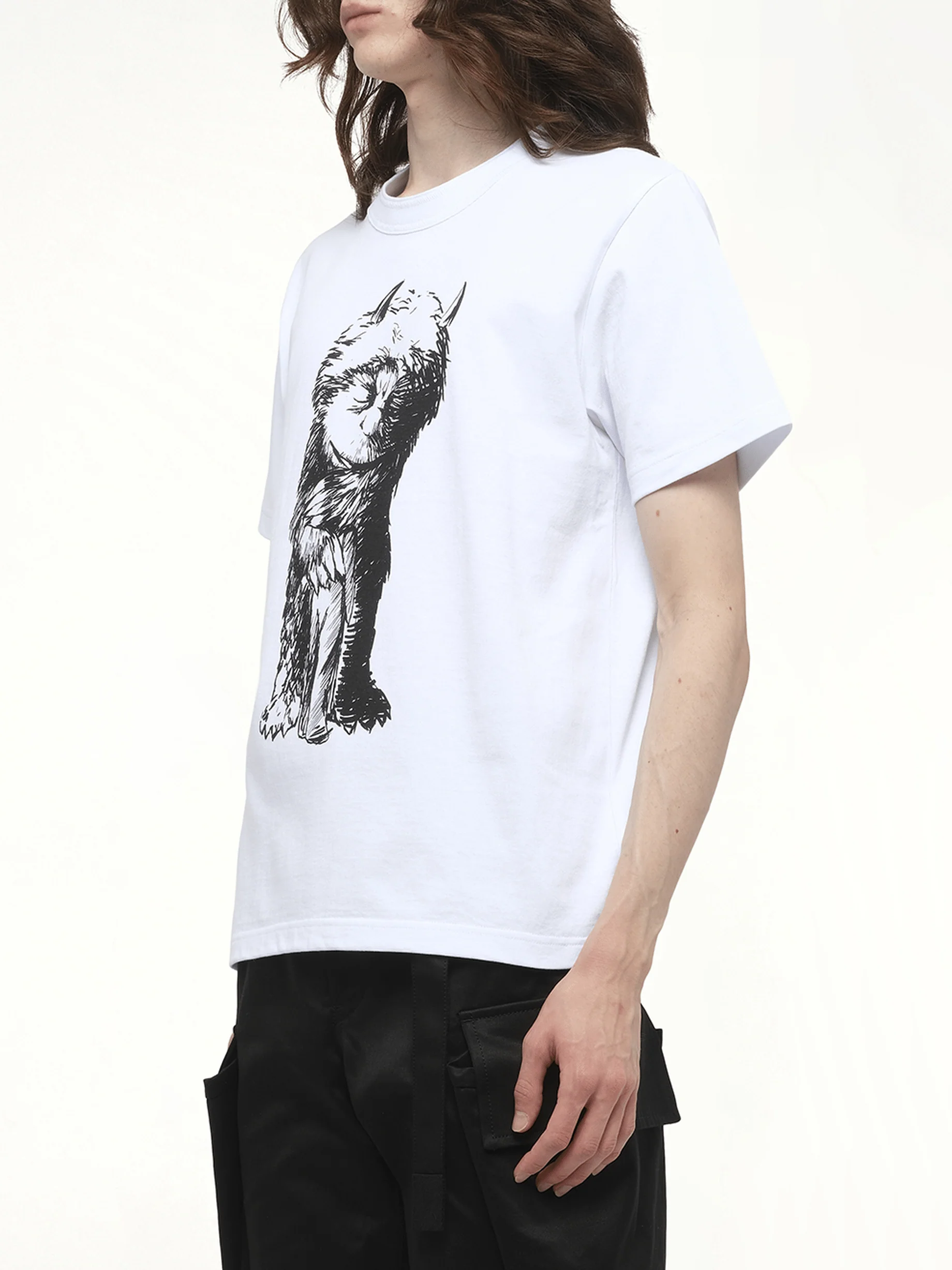 WHERE THE WILD THINGS ARE Monster T-Shirt in White - Image 5