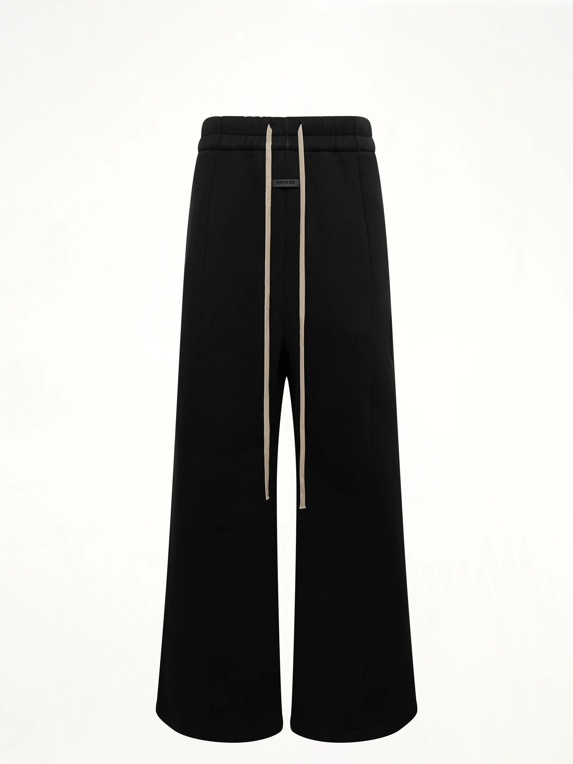 Wide Leg Sweatpant in Black - Image 2
