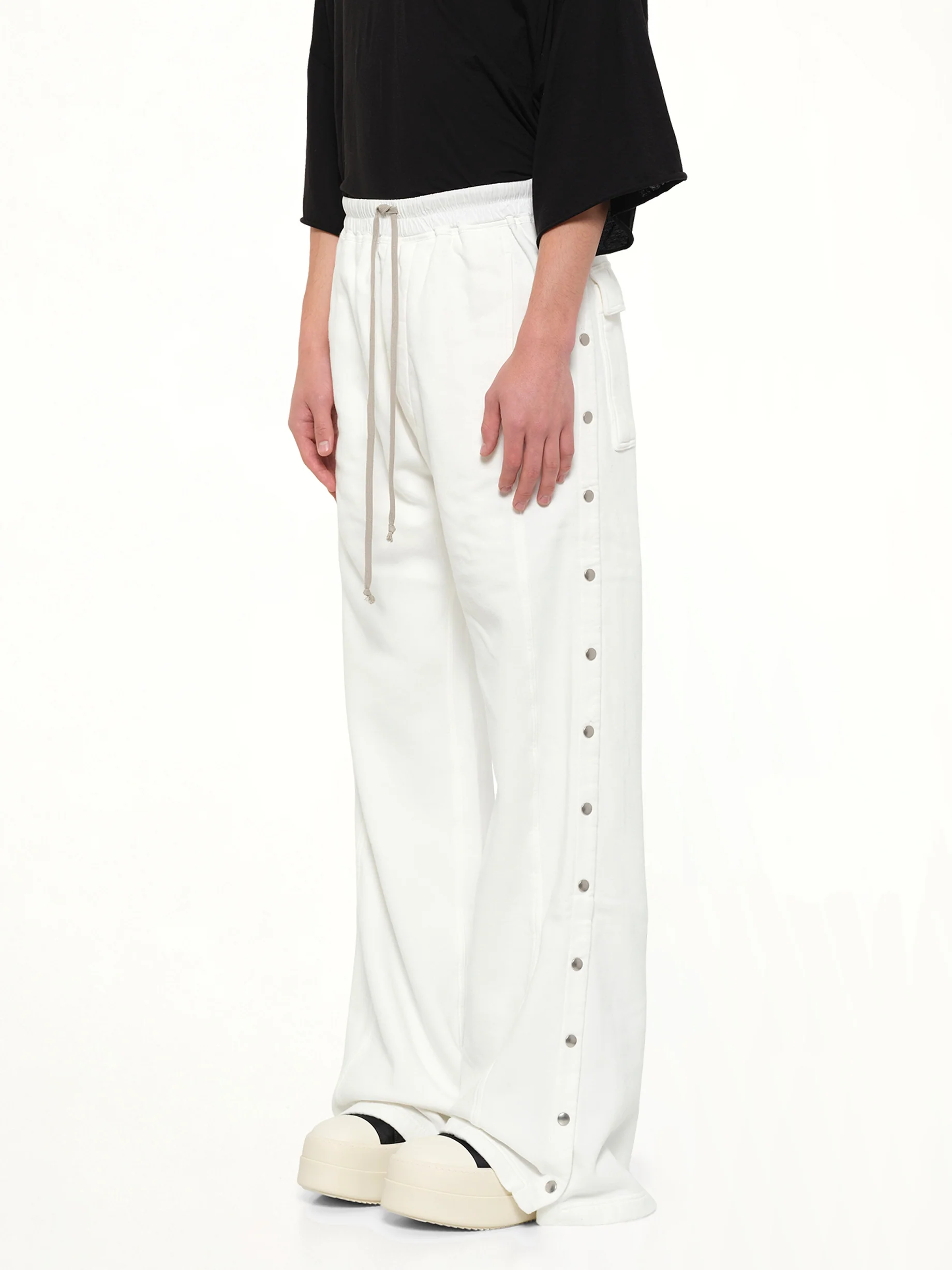 Wide Pusher Pants in Milk Wash - Image 3