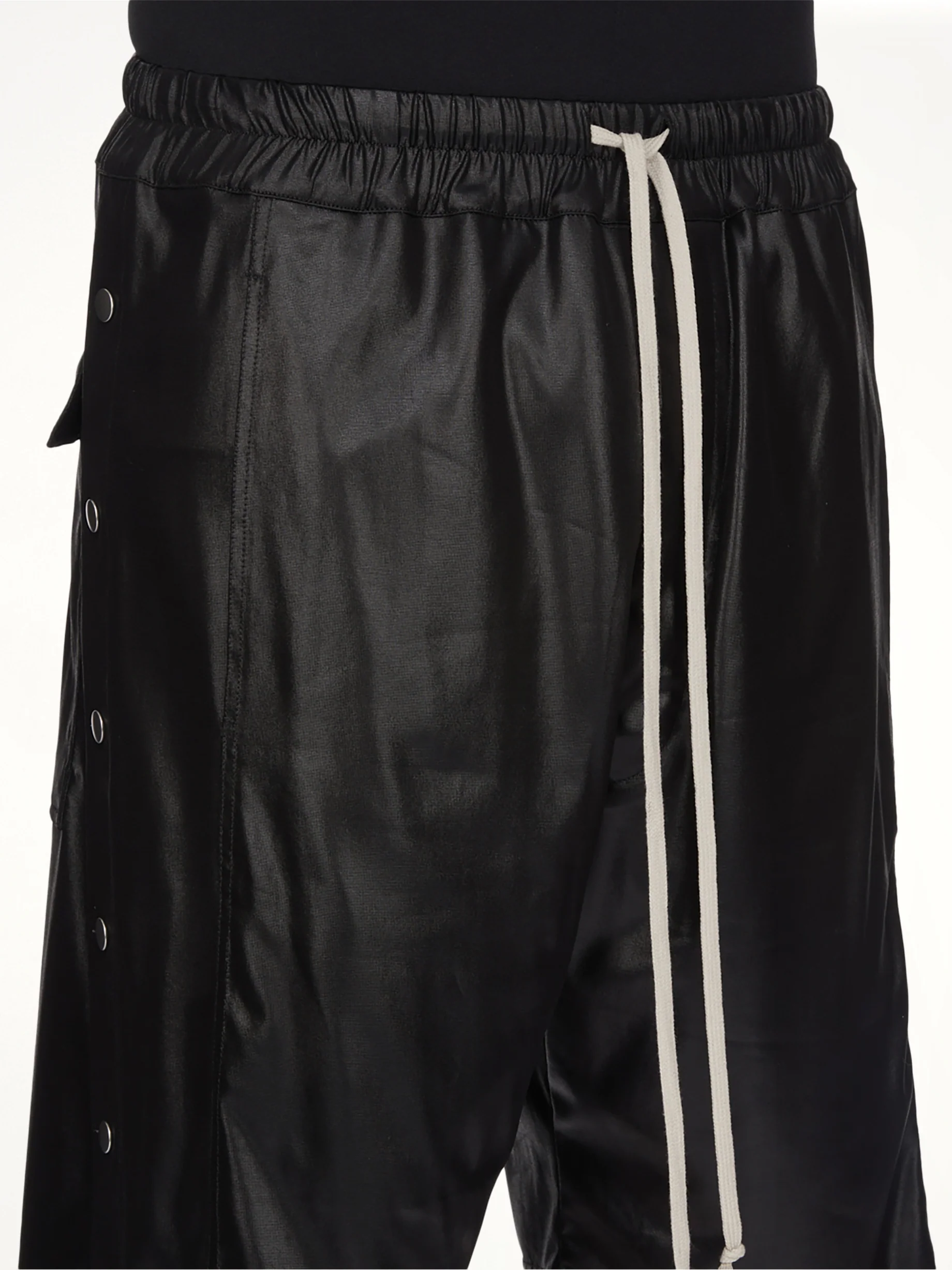 Wide Pusher Shorts in Black - Image 6