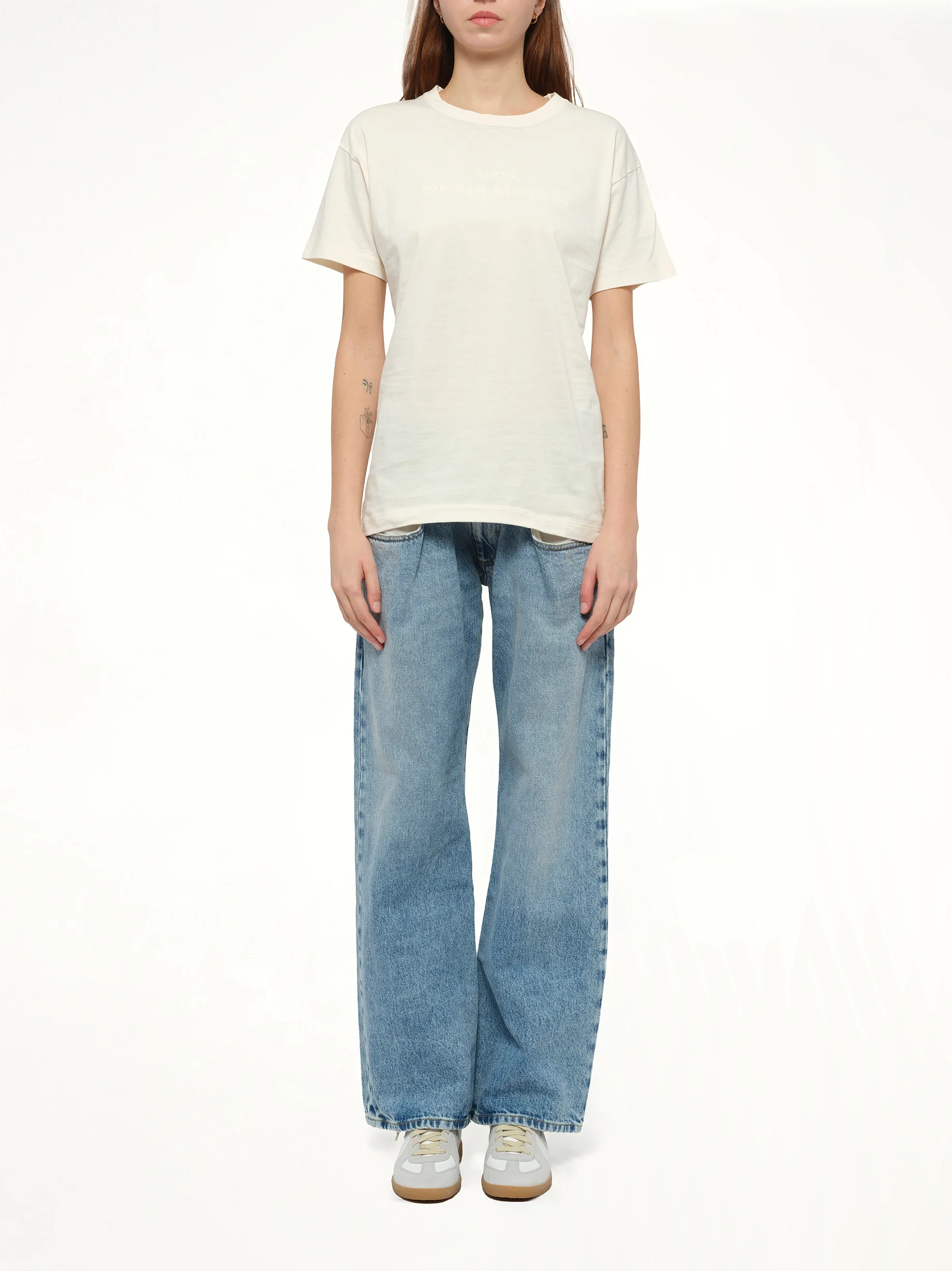 Straight Jeans with Contrasted Pockets - Image 7