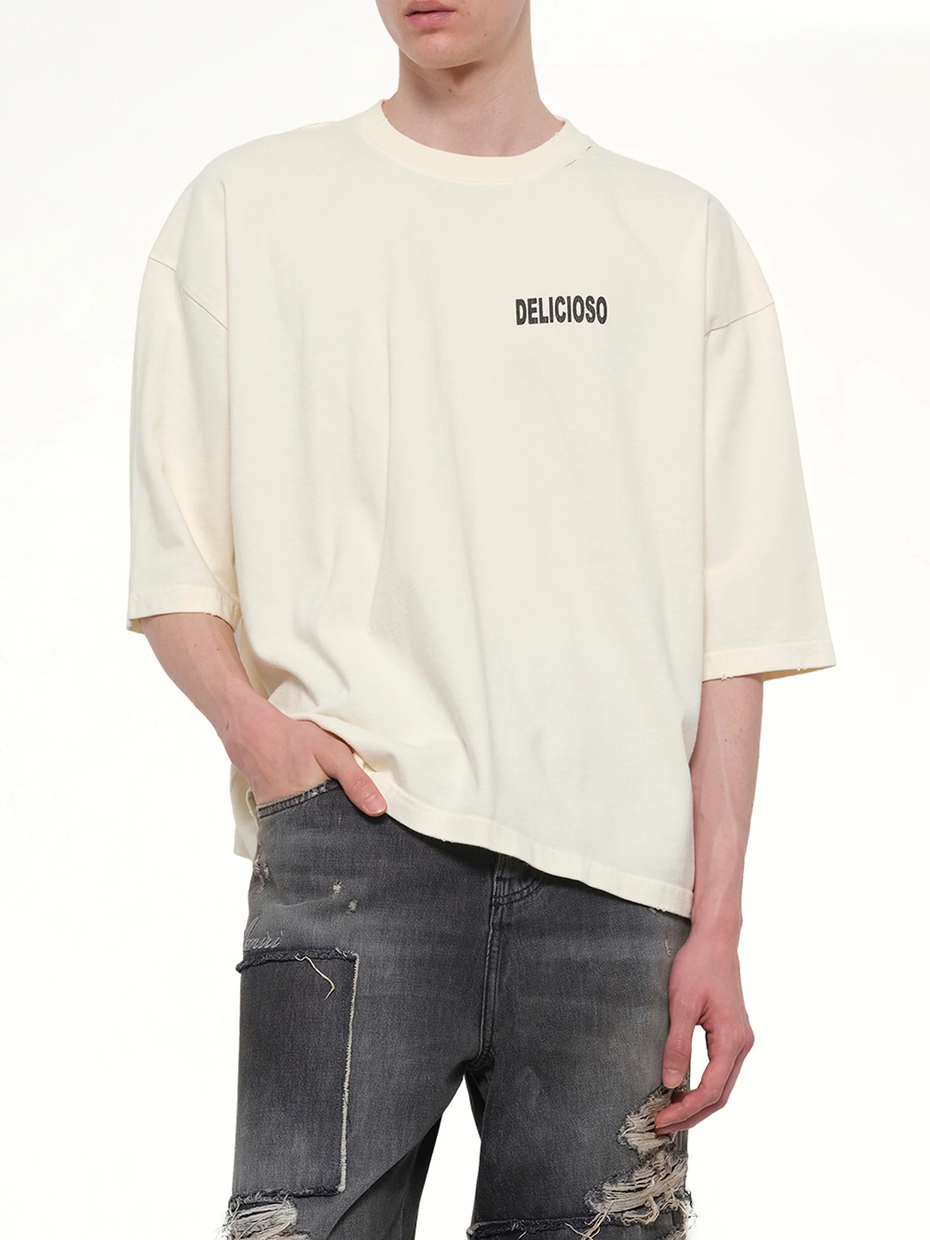 Willy's Taco Shop Buffalo T-Shirt in White - Image 6