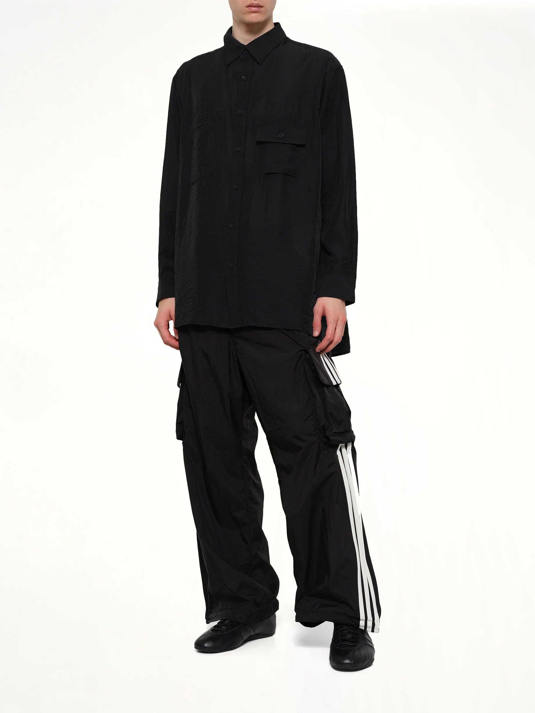 Wire 3S Cargo Pants in Black - Image 4