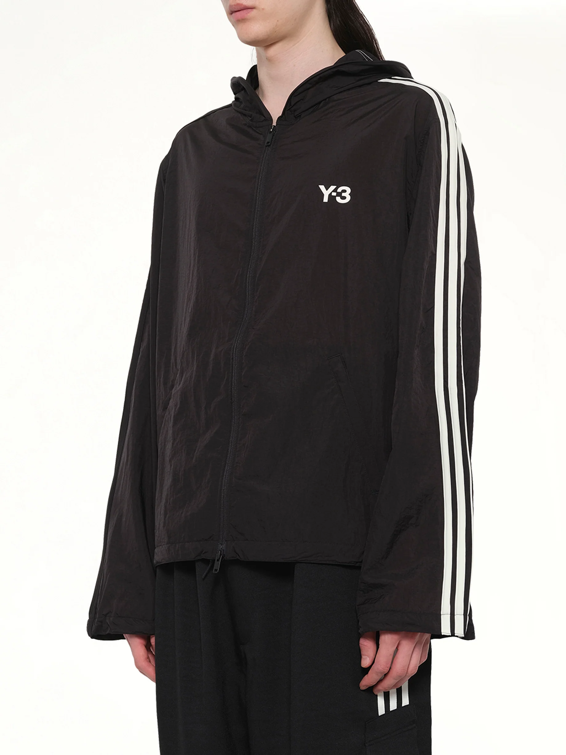 Wire 3S Track Top in Black - Image 3