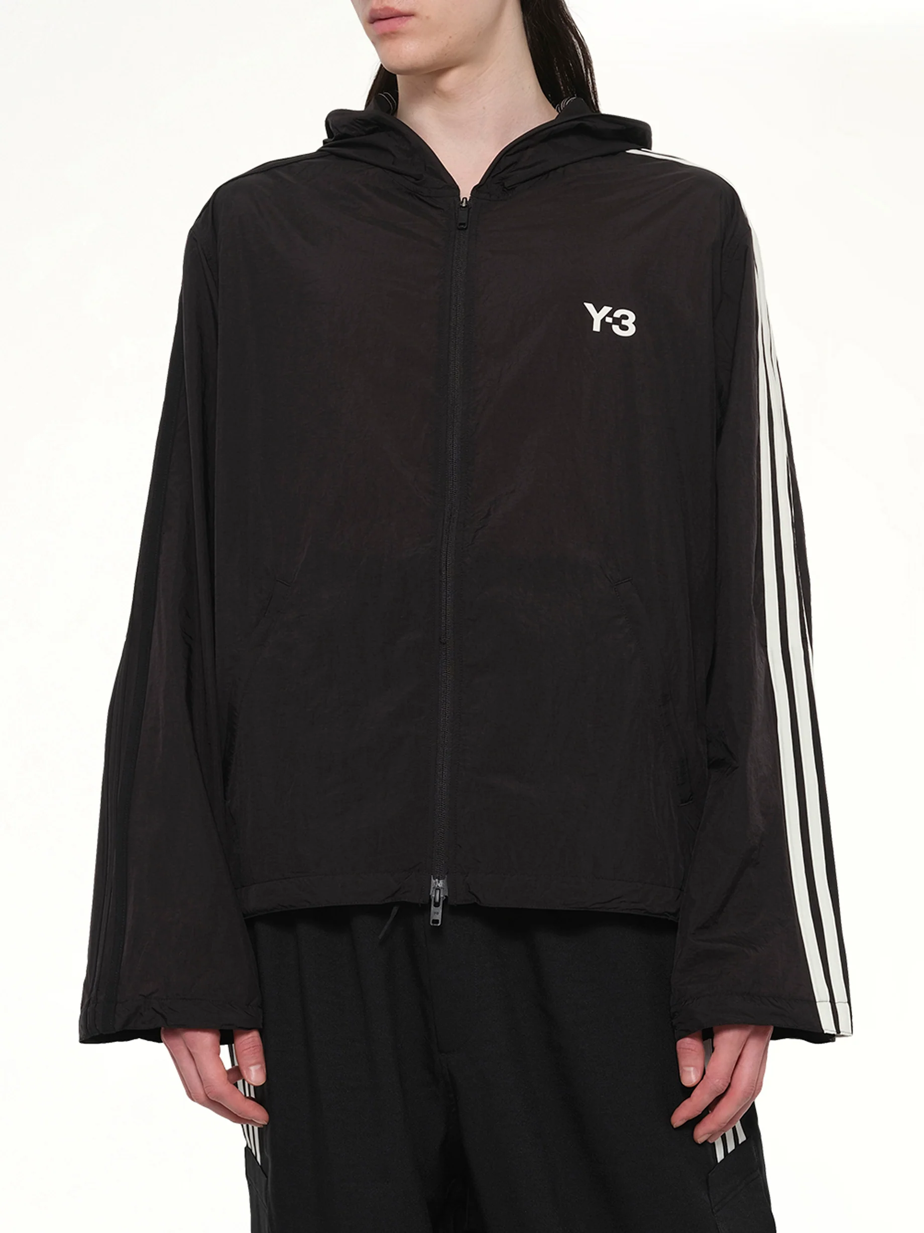 Wire 3S Track Top in Black - Image 6