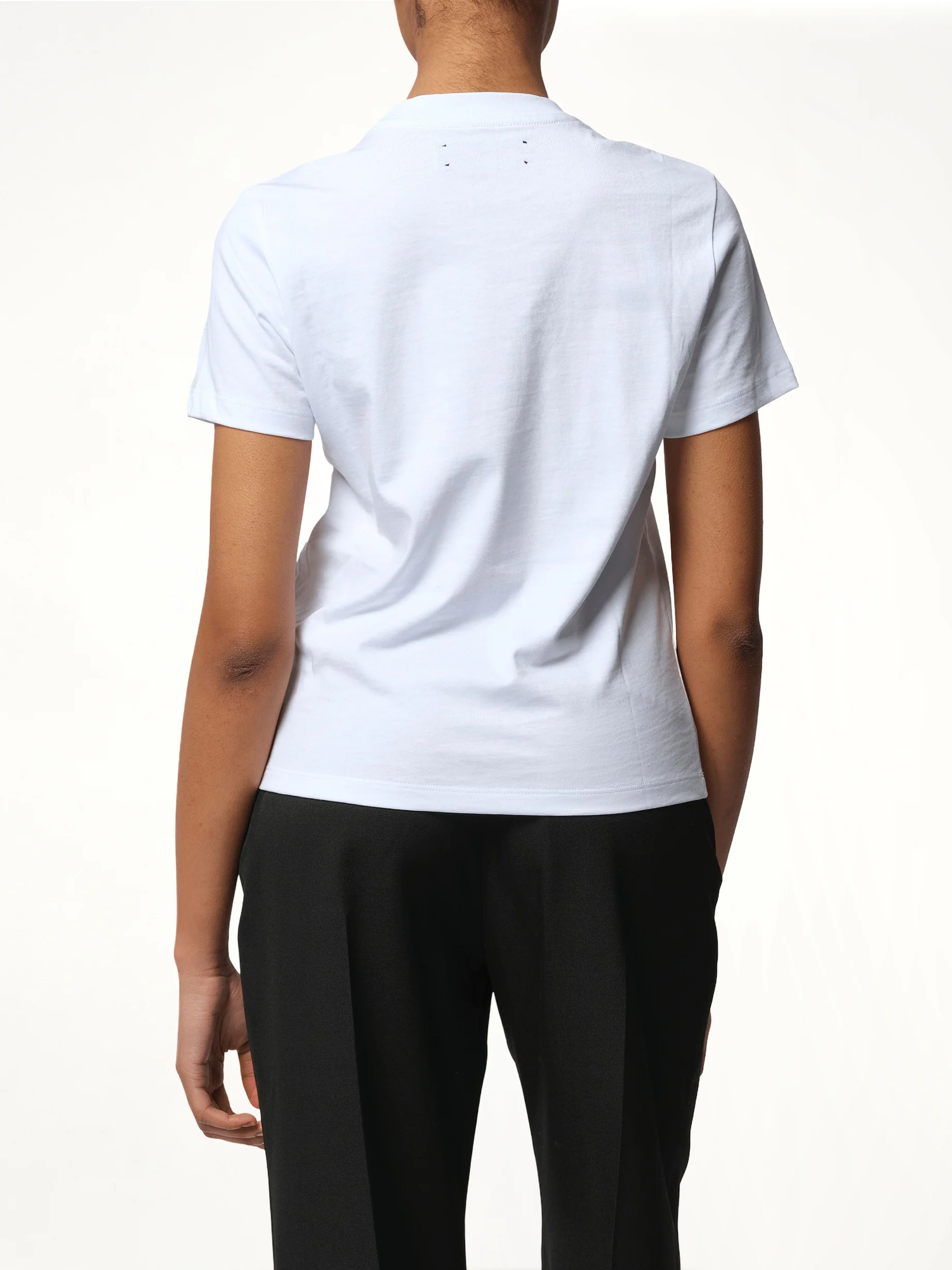 Amiri Core Logo T-Shirt in White - Image 6