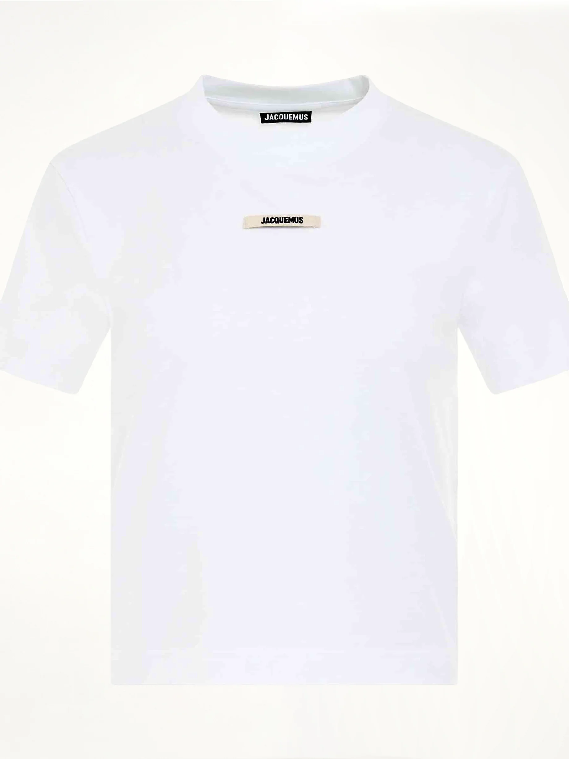 Gros Grain Logo T-Shirt in White
