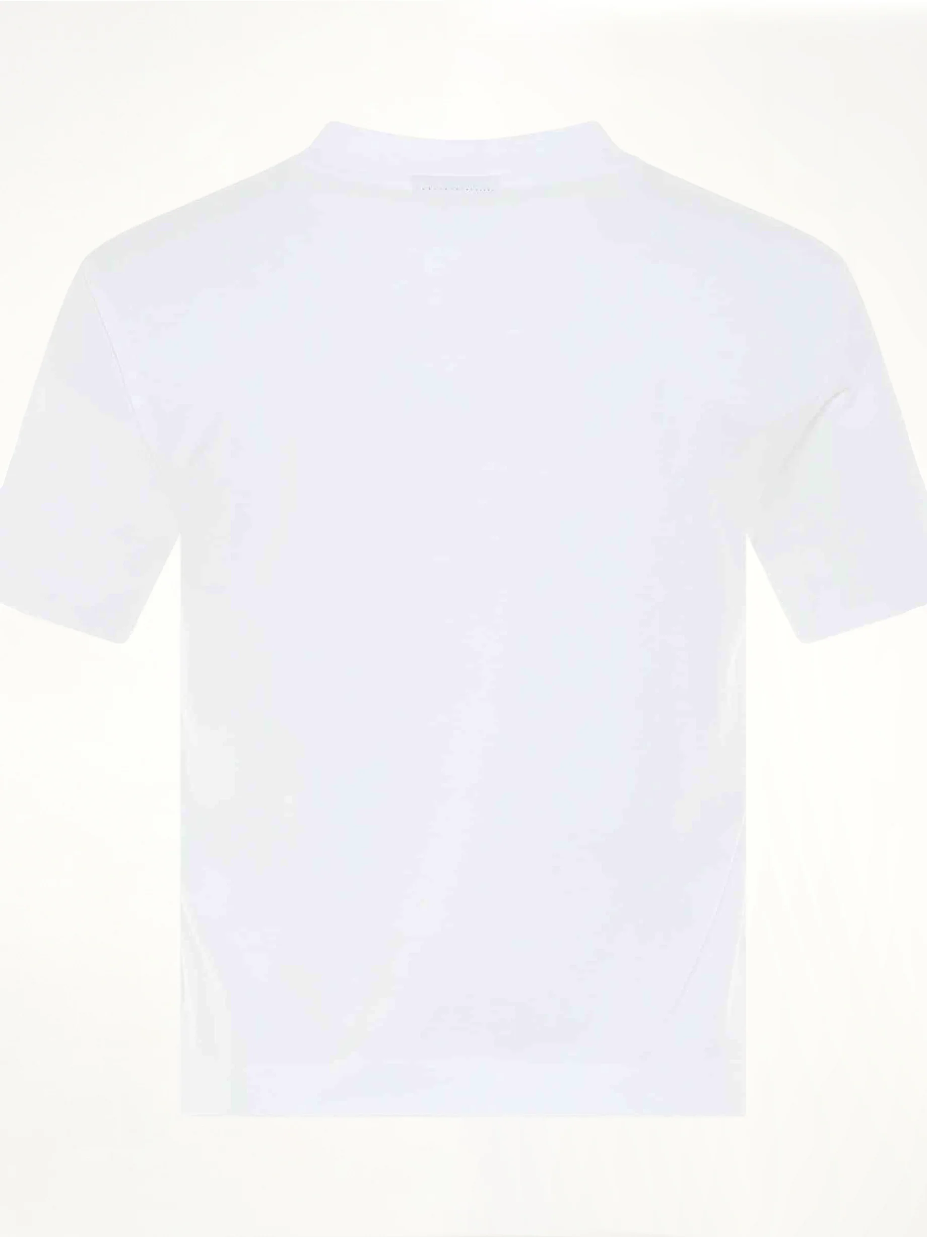 Gros Grain Logo T-Shirt in White - Image 4