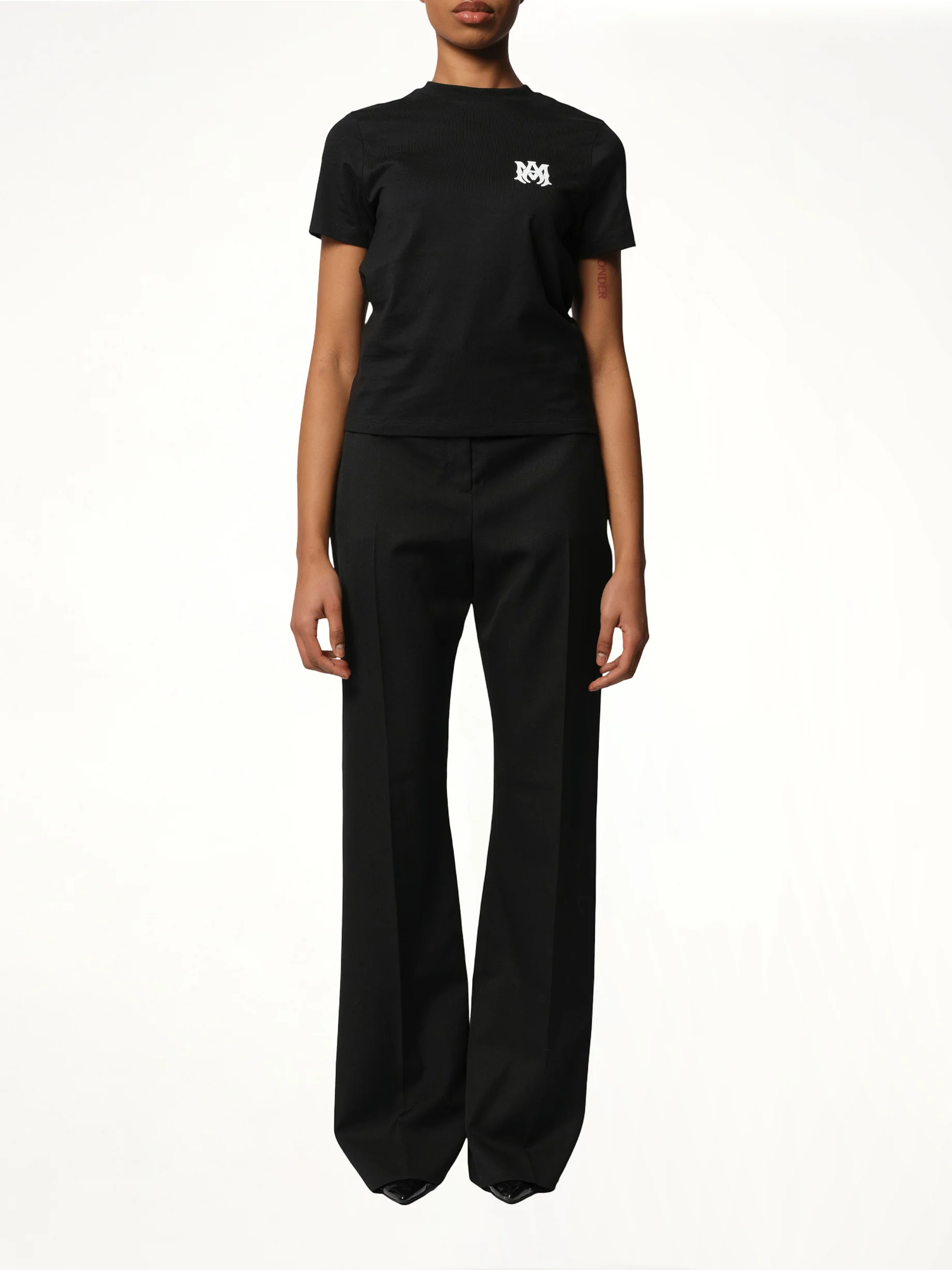 MA Core Logo T-Shirt in Black - Image 4