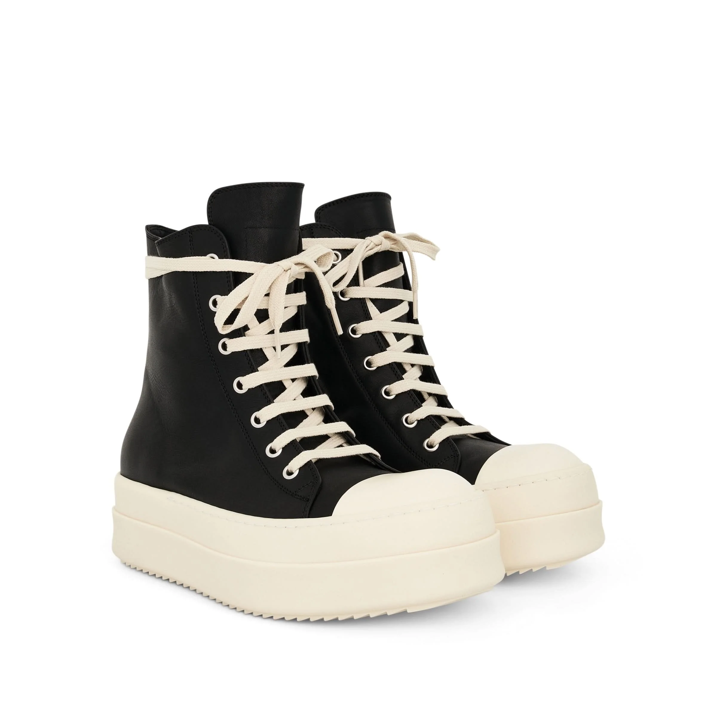Women Mega Bumper Sneaker in Black/Milk - Image 2