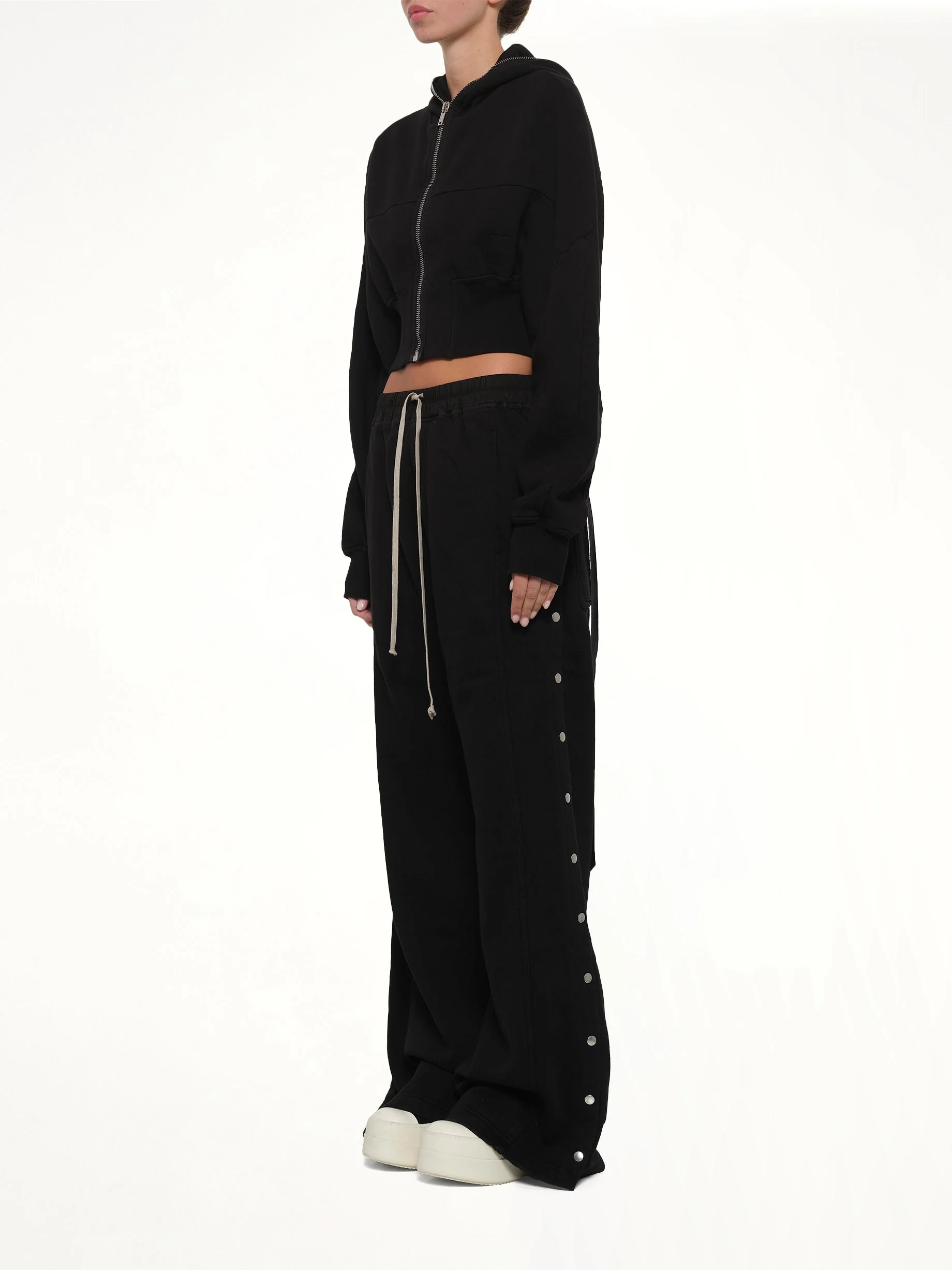 Wide Pusher Pants in Black - Image 4