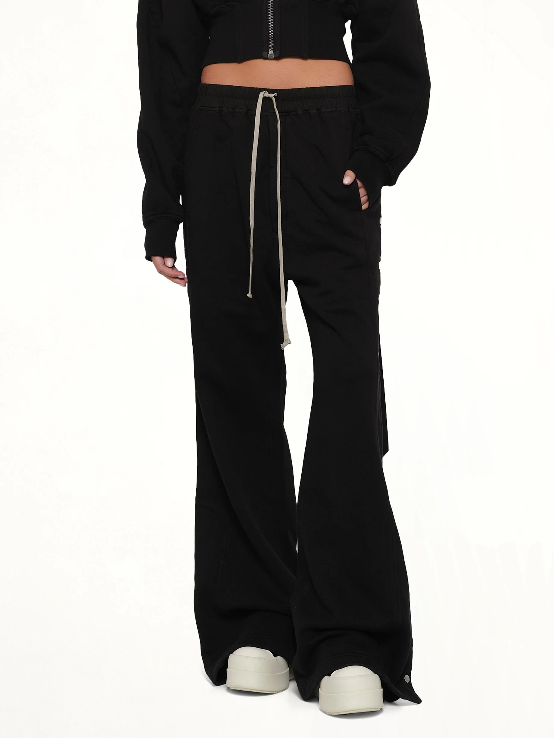 Wide Pusher Pants in Black - Image 6