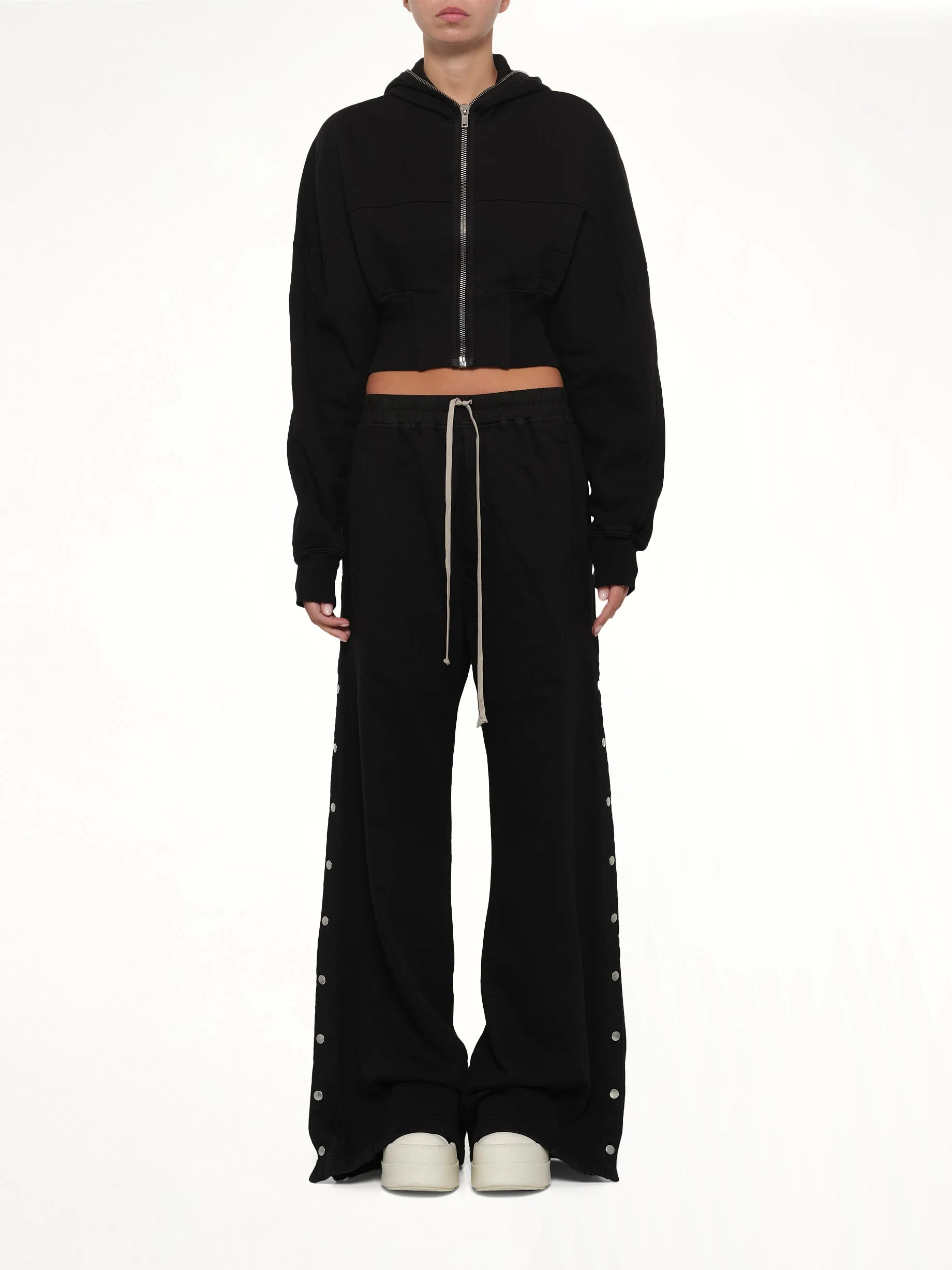 Wide Pusher Pants in Black - Image 7