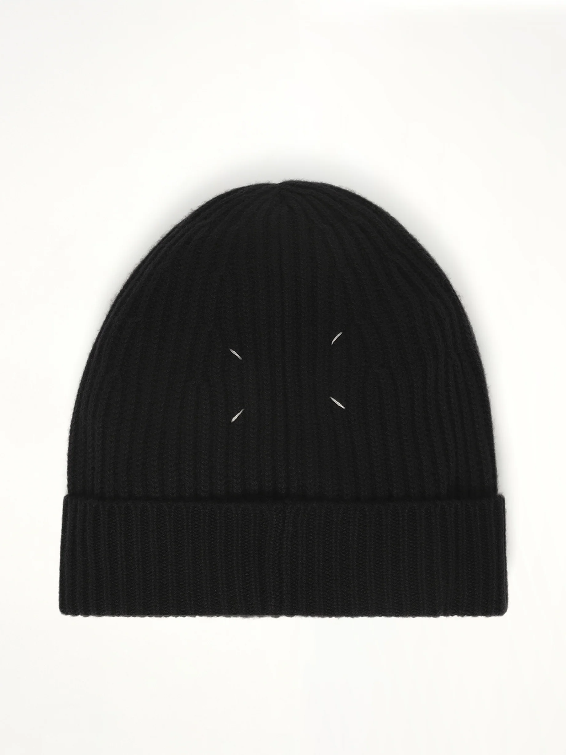 Wool Beanie in Black - Image 2
