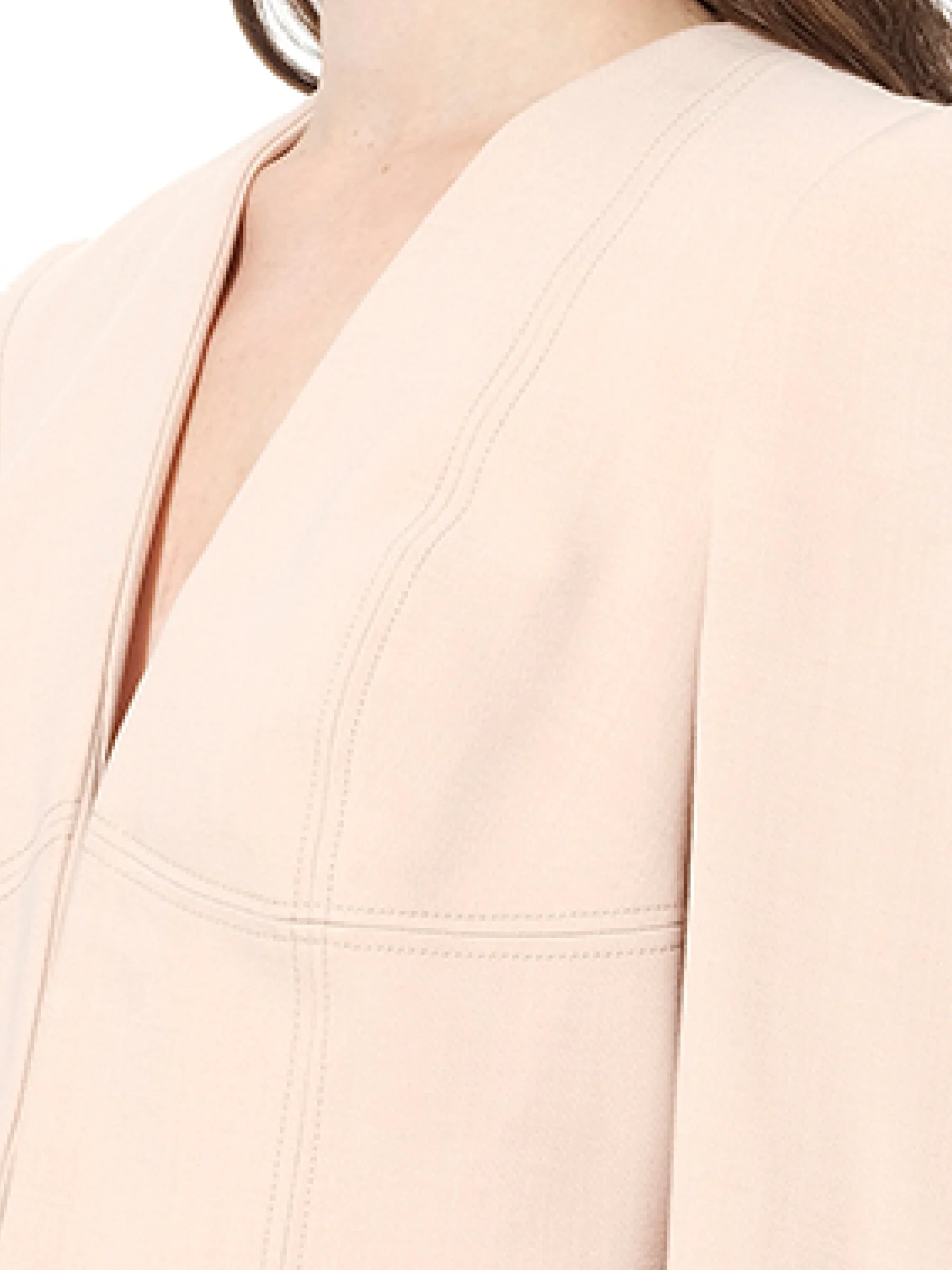 Wool Jacket in Cream - Image 3