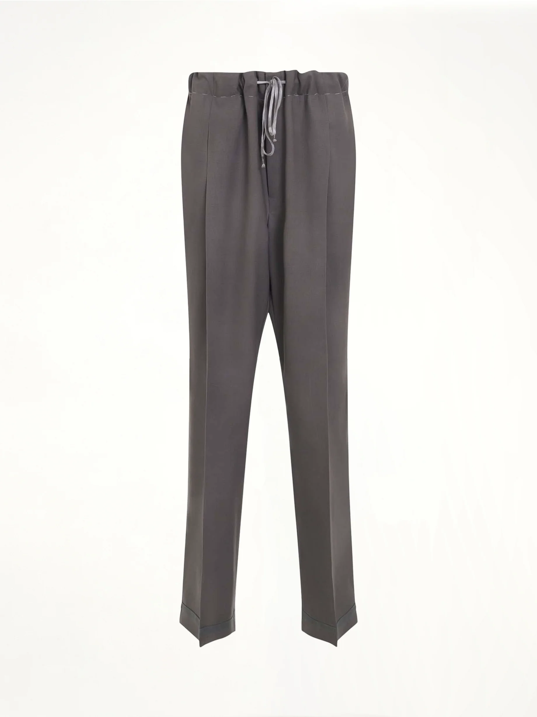 Wool Trousers in Grey