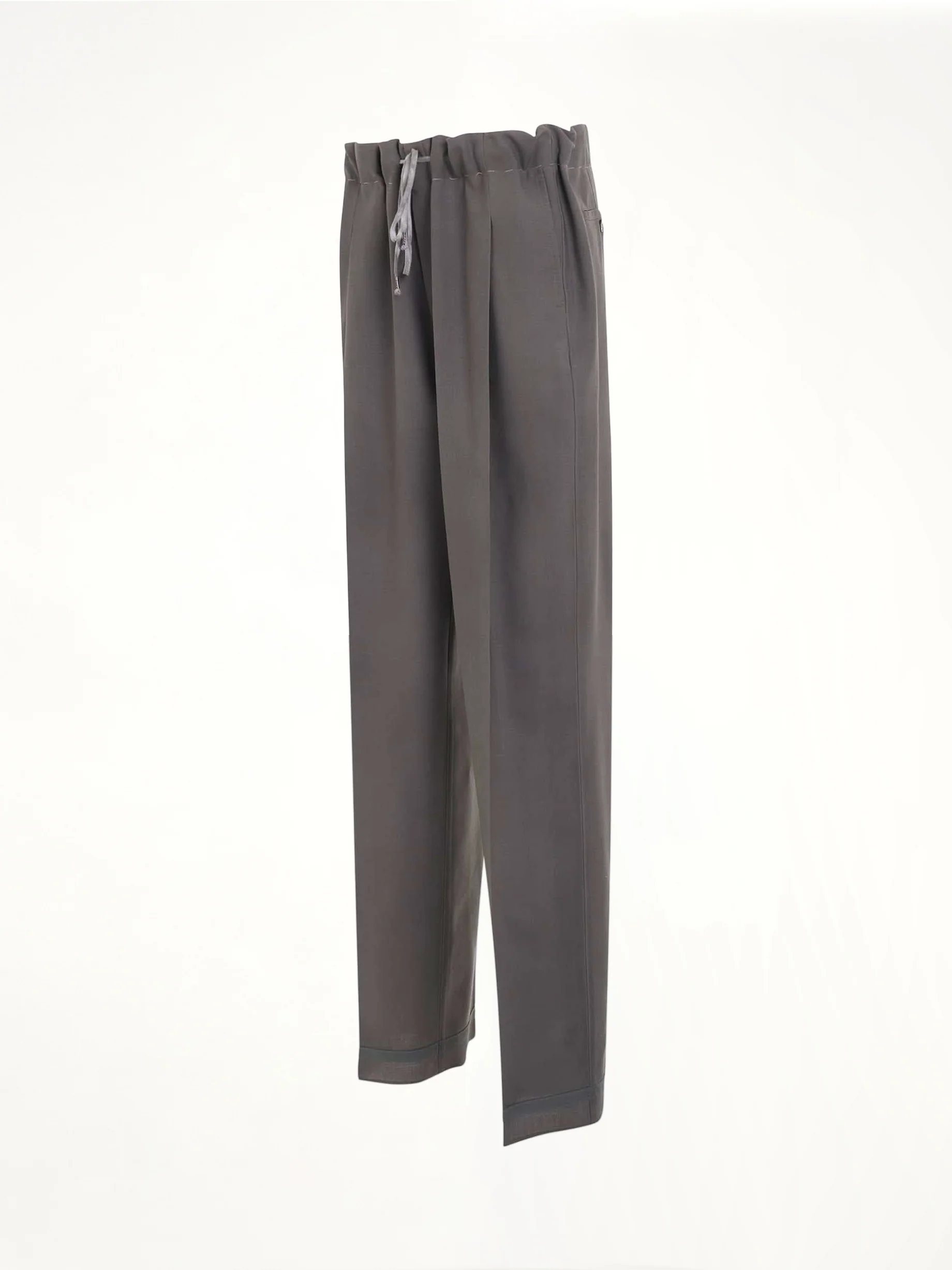 Wool Trousers in Grey - Image 2