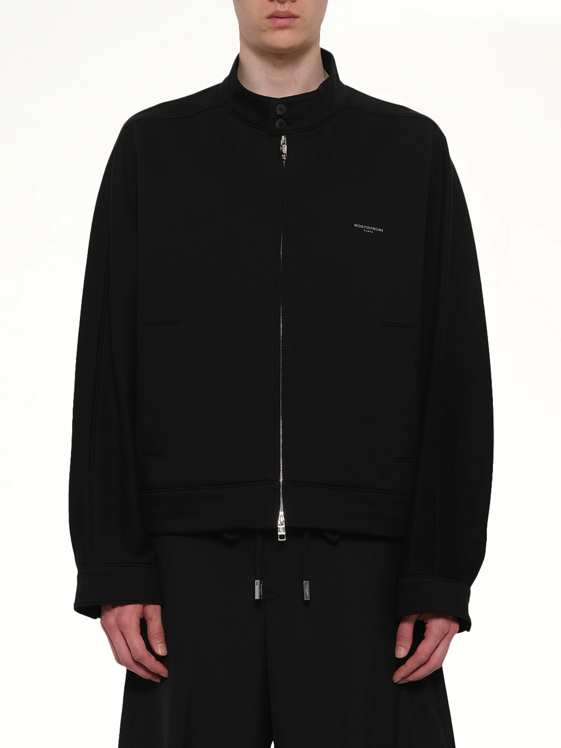 Wooyoungmi Track Top in Black