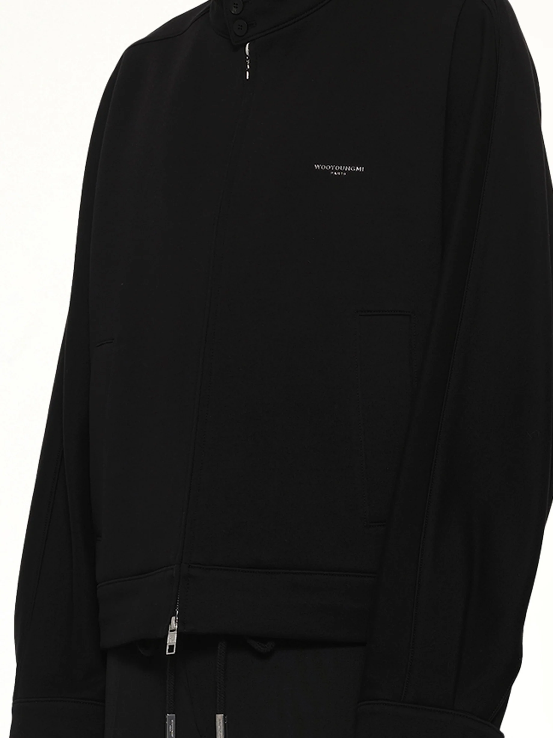 Wooyoungmi Track Top in Black - Image 6