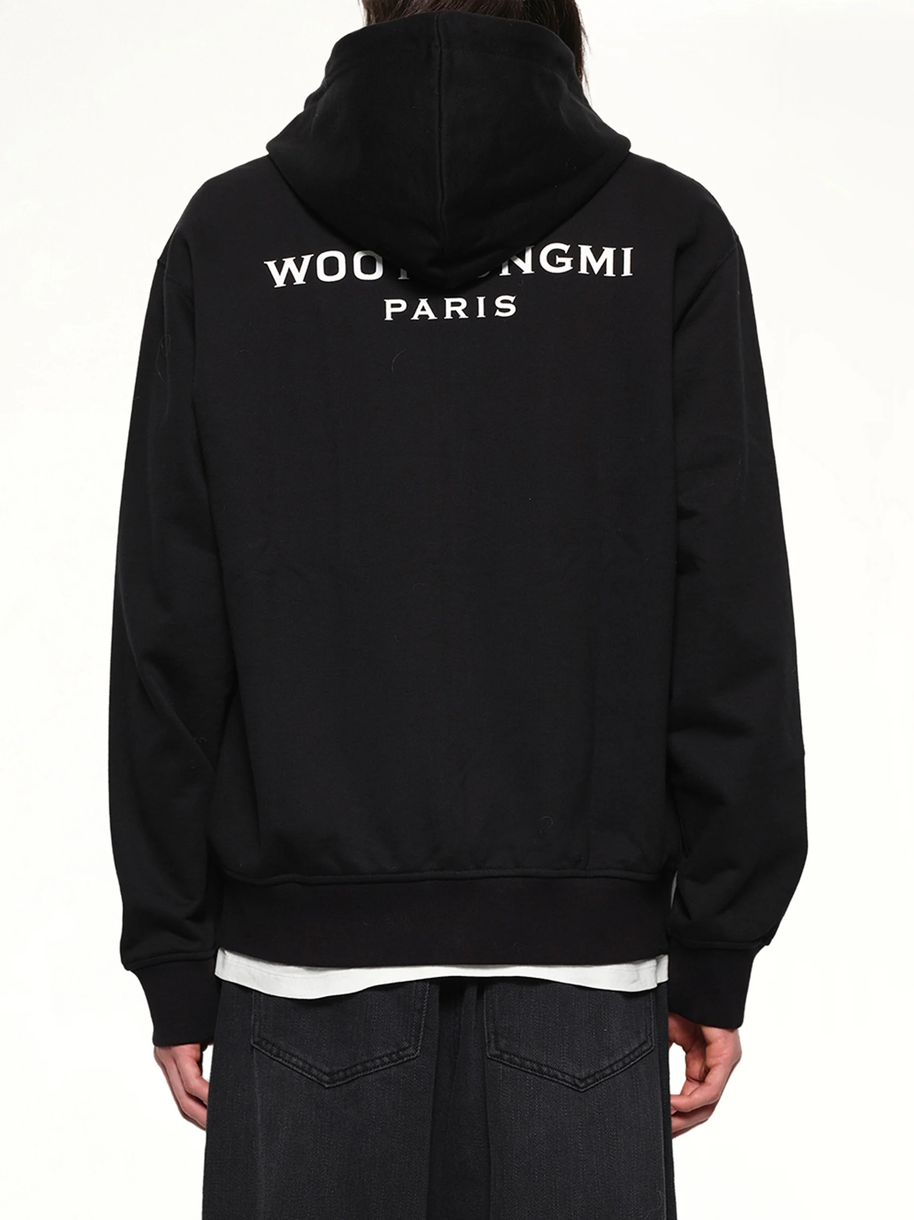 Zip Hoodie in Black - Image 5