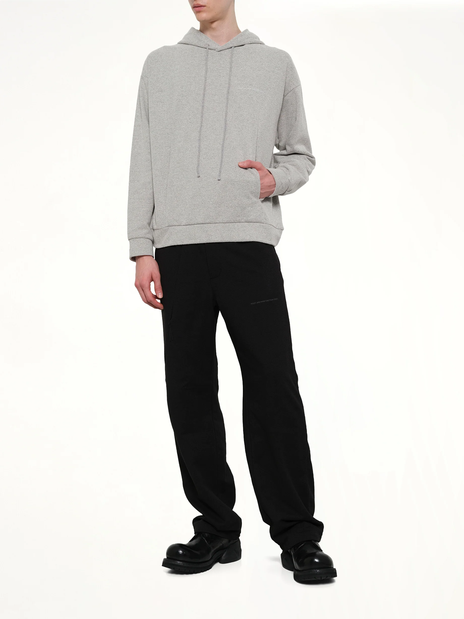 Work Hoodie (Archive) in Grey Blended - Image 4