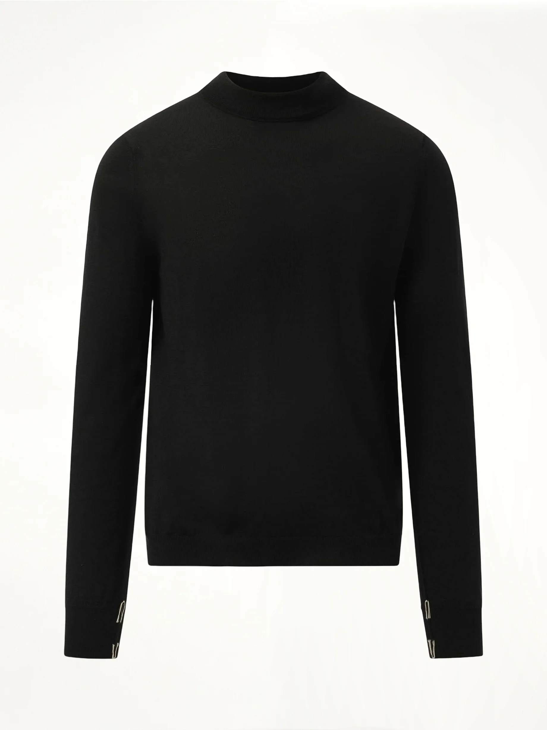 Work in Progress Crewneck Sweater in Black - Image 2