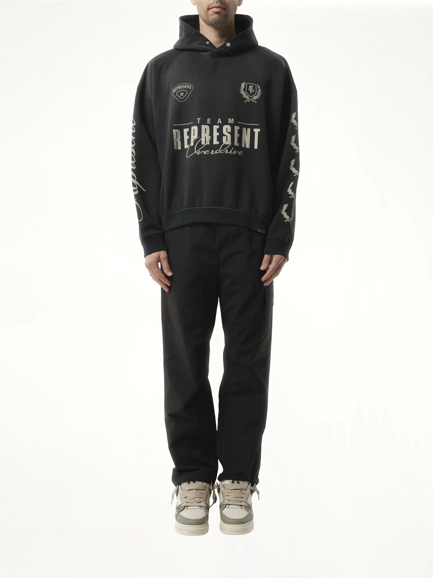 World Championship Hoodie in Stained Black - Image 4