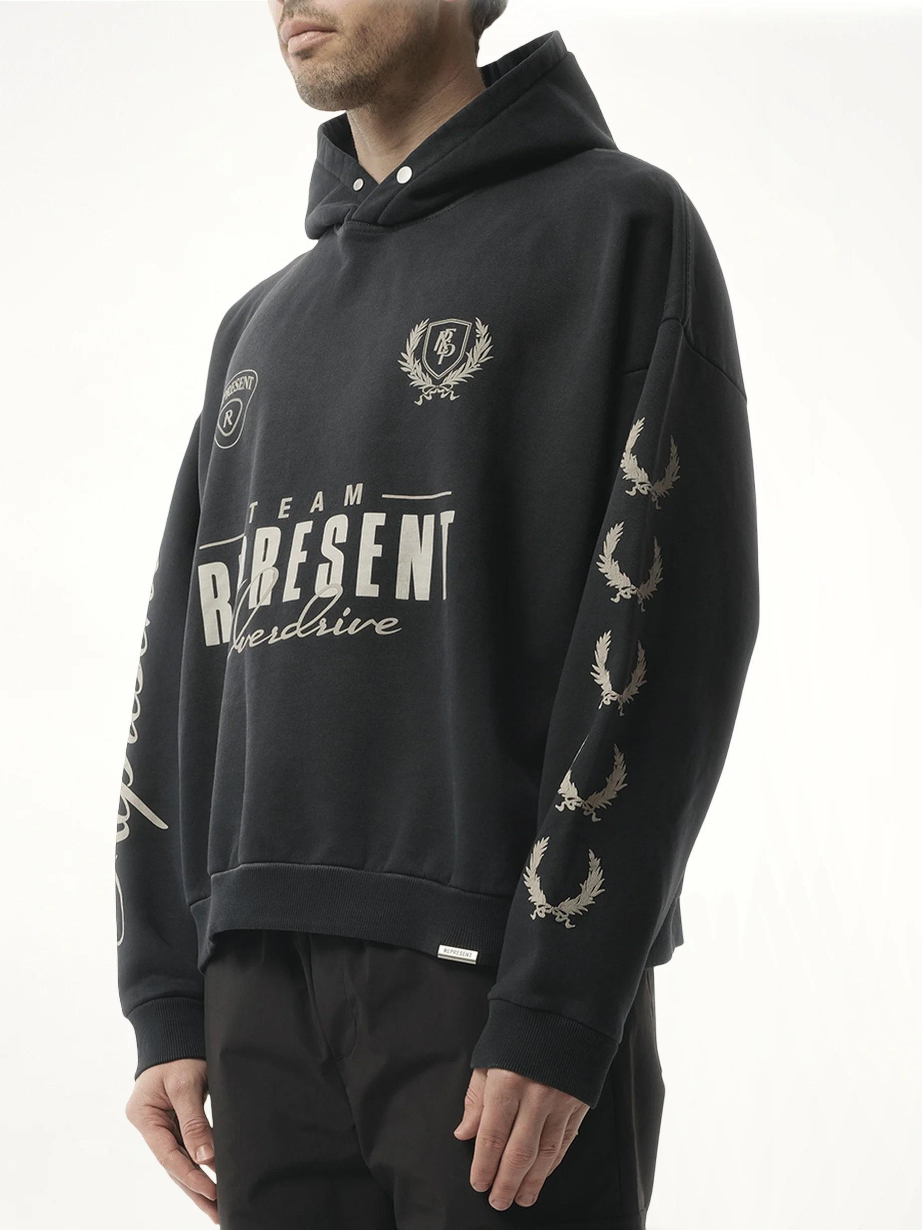 World Championship Hoodie in Stained Black - Image 5