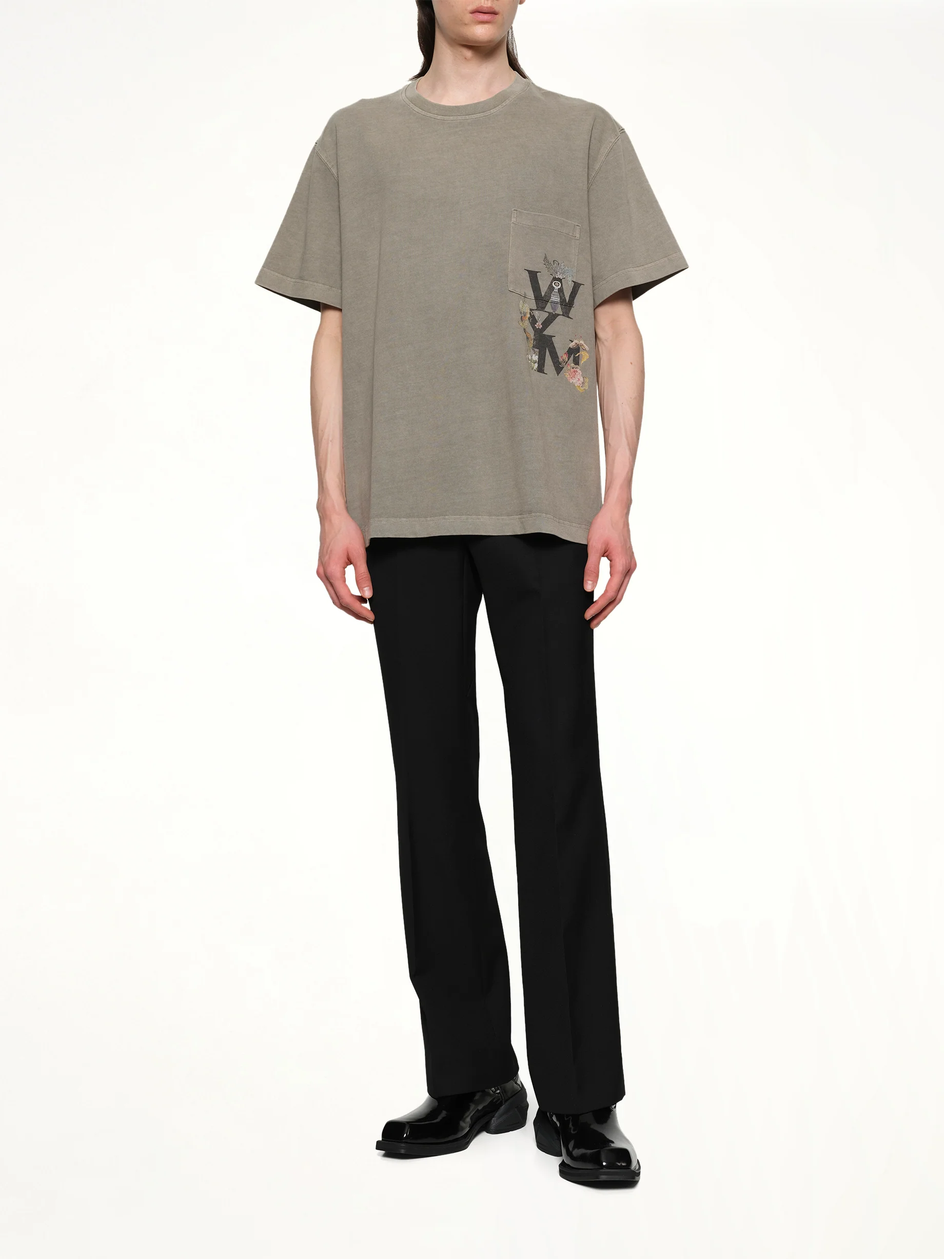 WYM T-Shirt in Beige - Image 4
