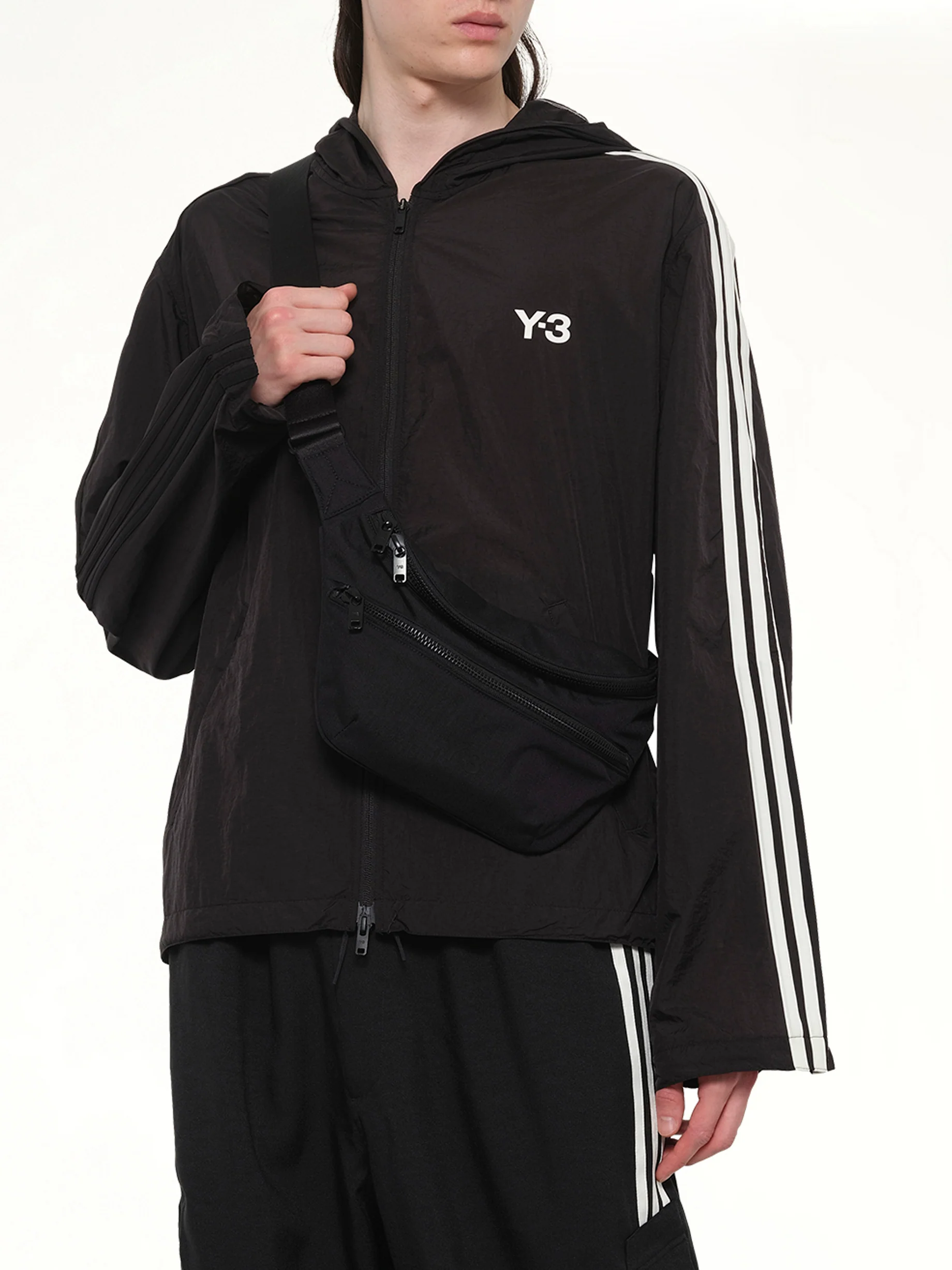 Y-3 Fanny Pack in Black - Image 6