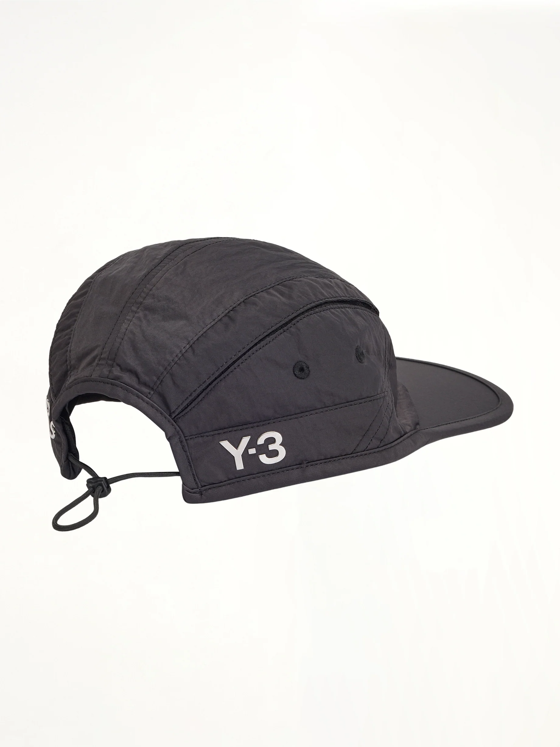 Y-3 Mer Run Cap in Black - Image 2