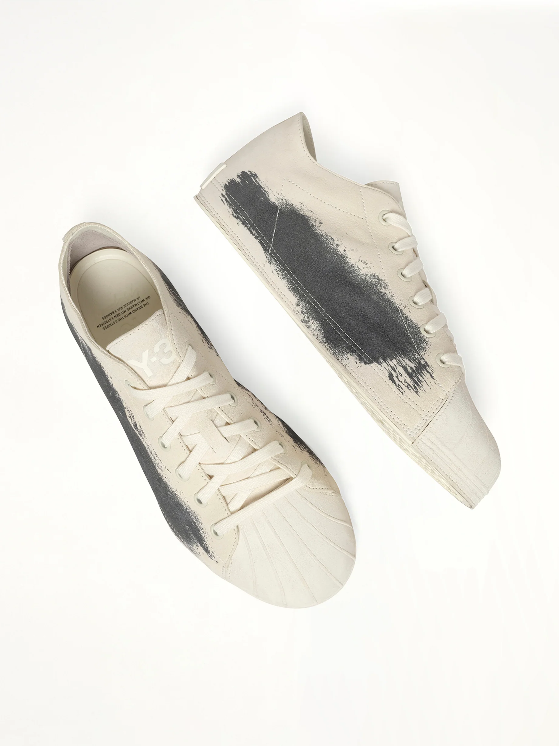 Y-3 Nizzastar Low in Off White - Image 3