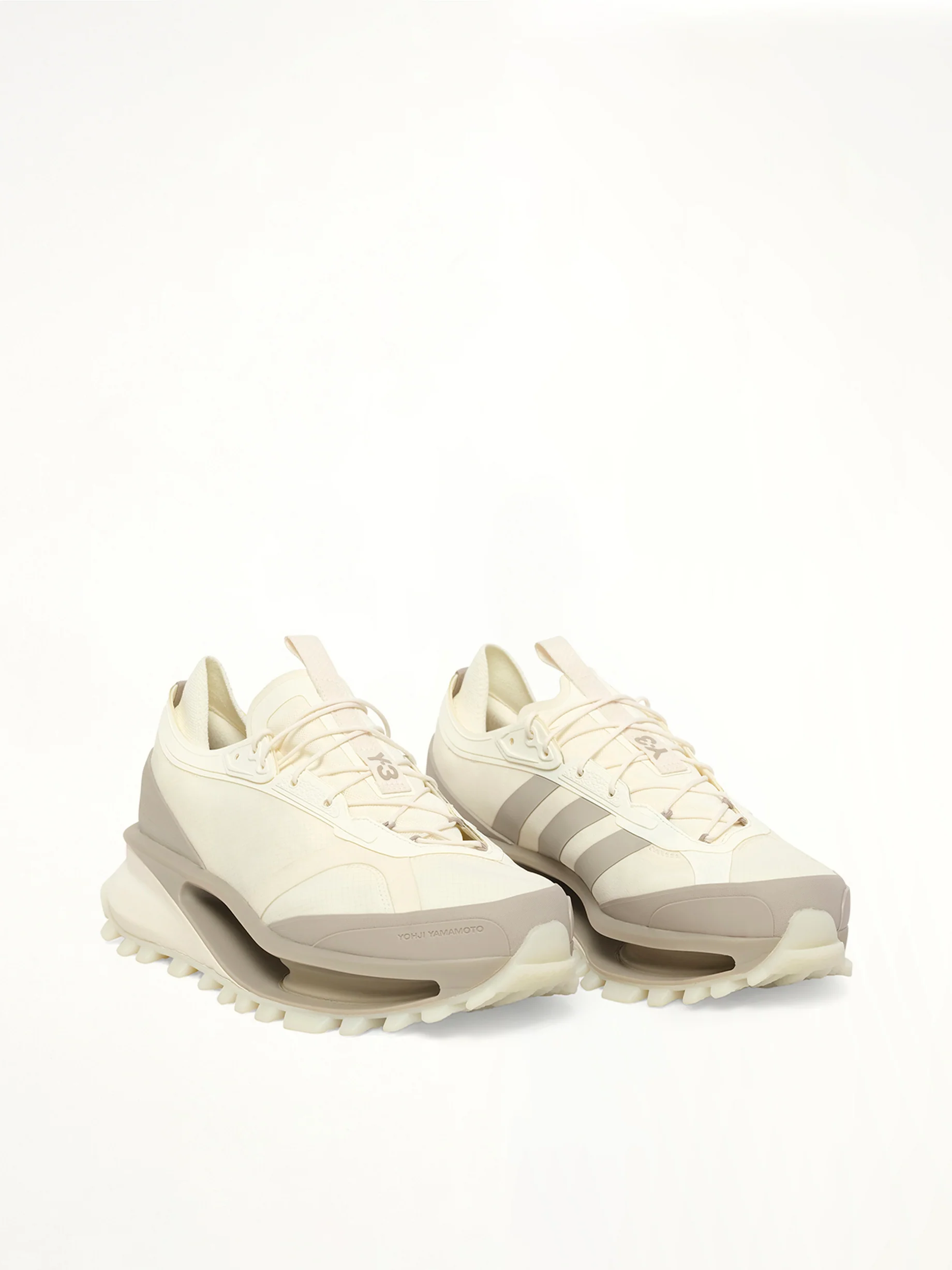 Y-3 S-Gendo Trail Sneaker in Off White - Image 2
