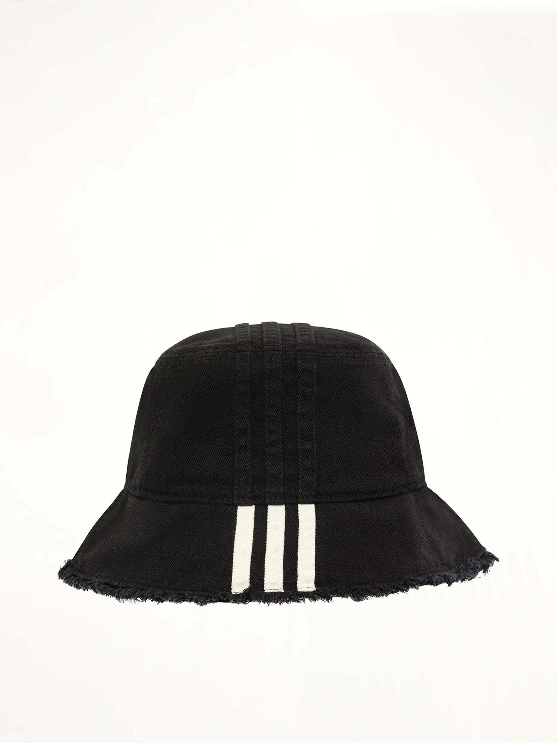 Y-3 Stripes Hat in Black - Image 2