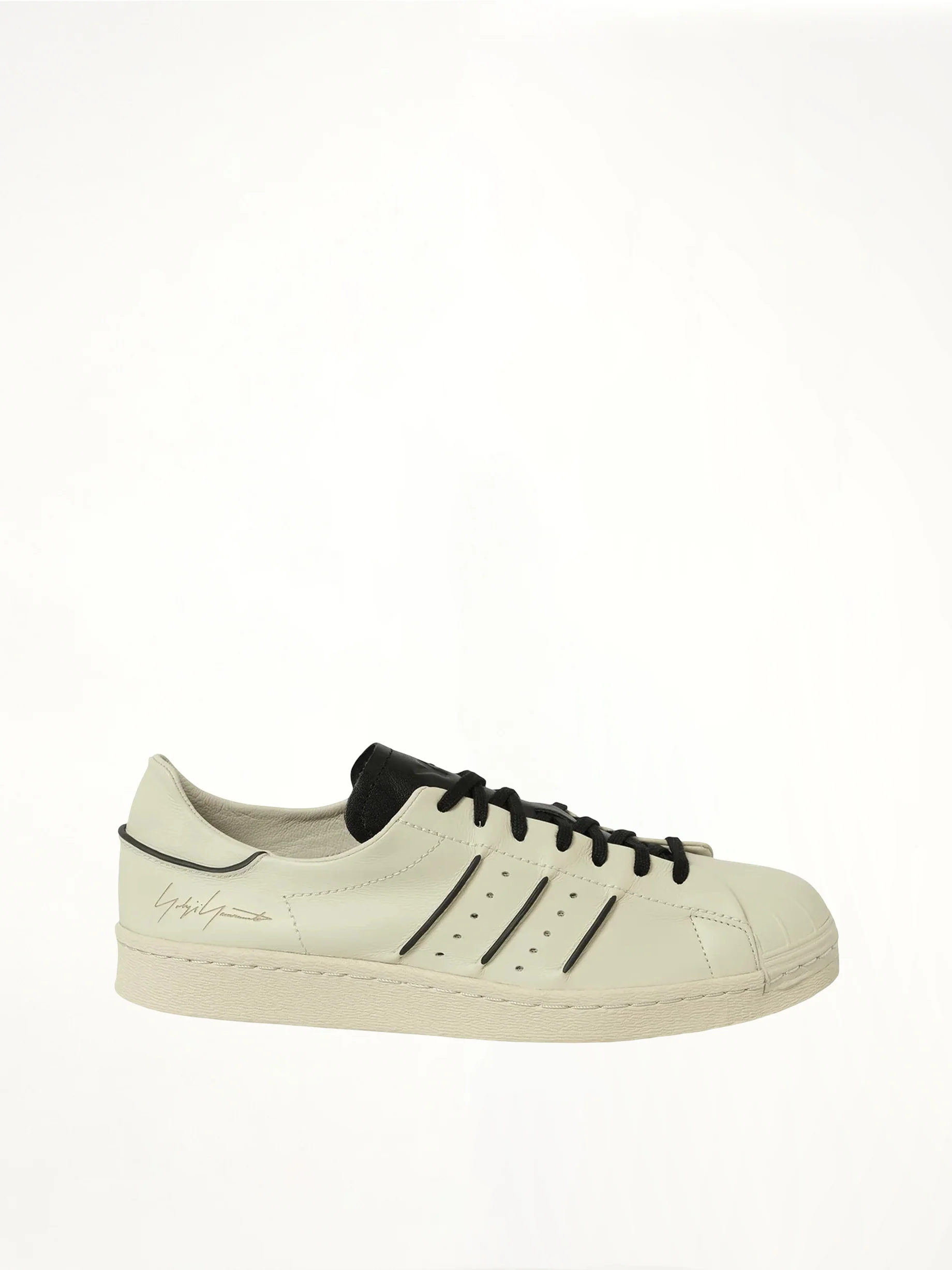 Y-3 Superstar in Talc/Black