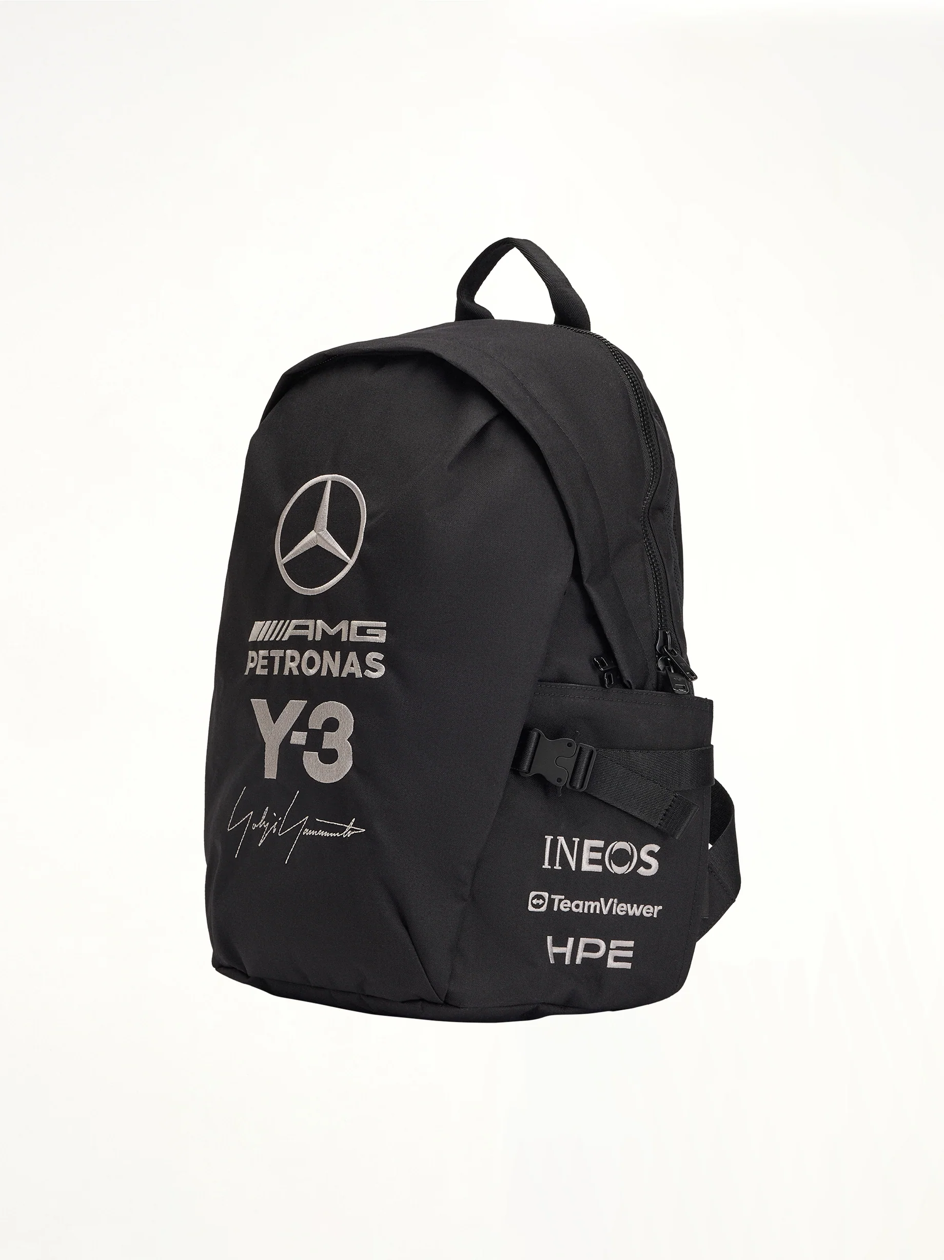 Y-3 x Mercedes Backpack in Black - Image 2