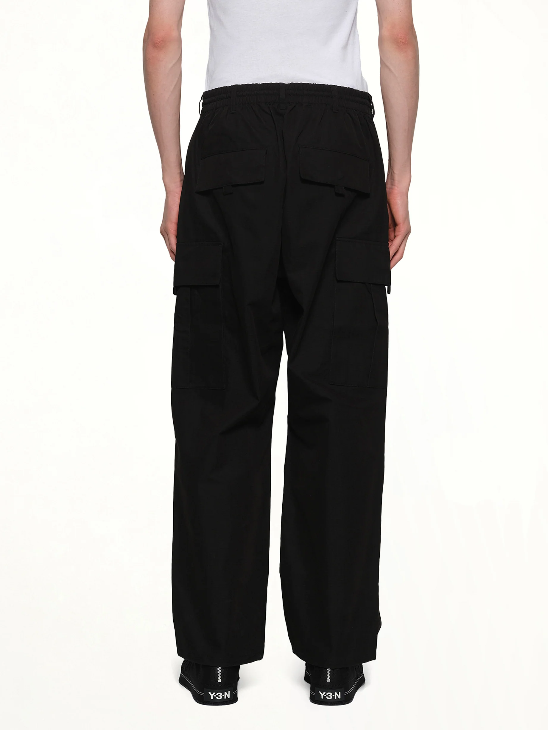 Y-3 X NBHD Cargo Pants in Black - Image 5